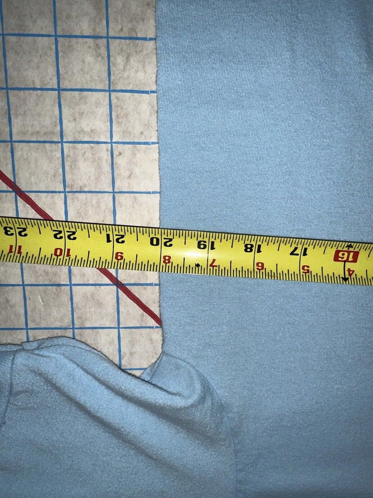 Anvil Vintage 90's Blank Polo Shirt Men's Large Blue USA Blank Size US L / EU 52-54 / 3 - 5 Thumbnail