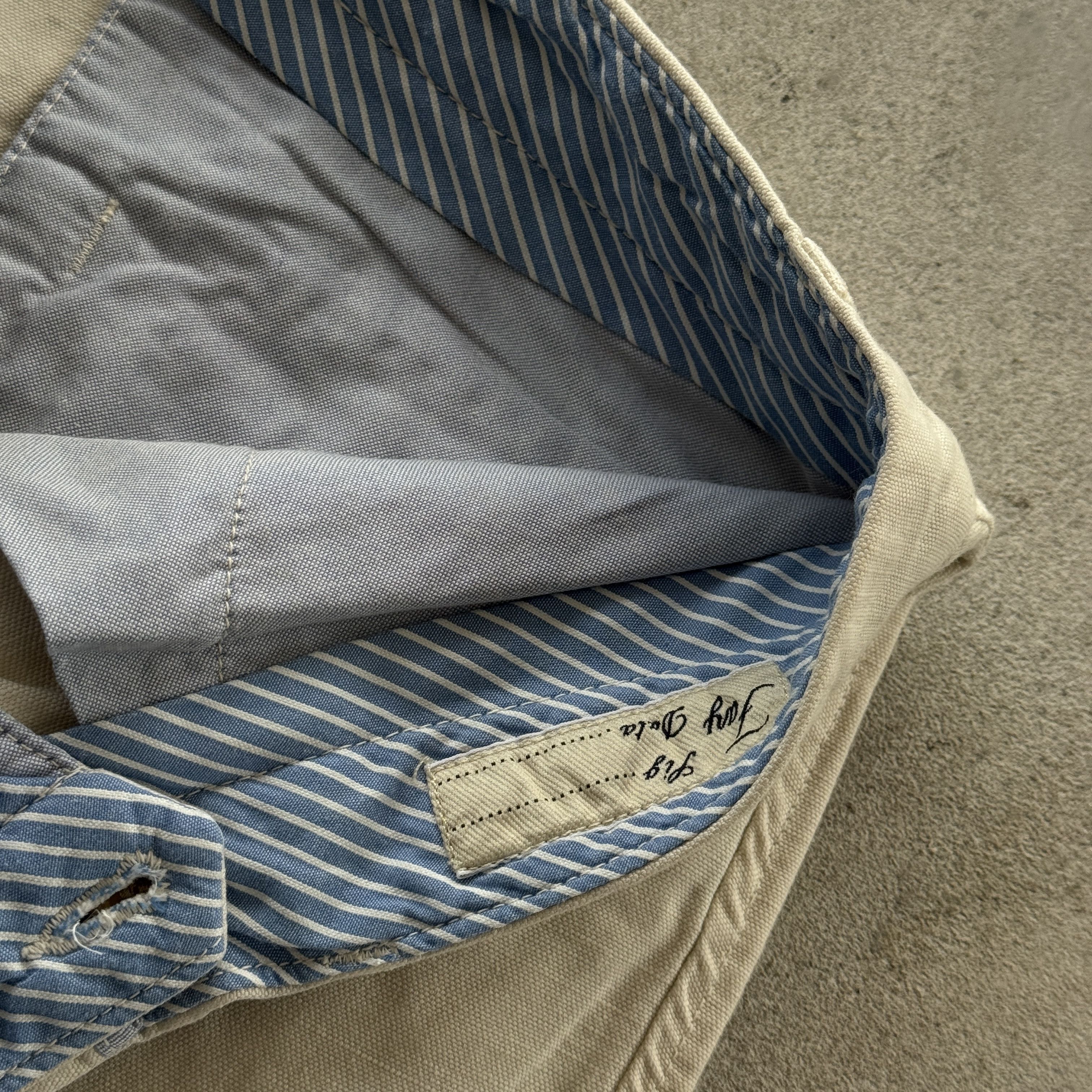 Fay Vintage Fay Ivy Data Linen Blend Chino Trousers Pants Italy Size US 34 / EU 50 - 5 Thumbnail