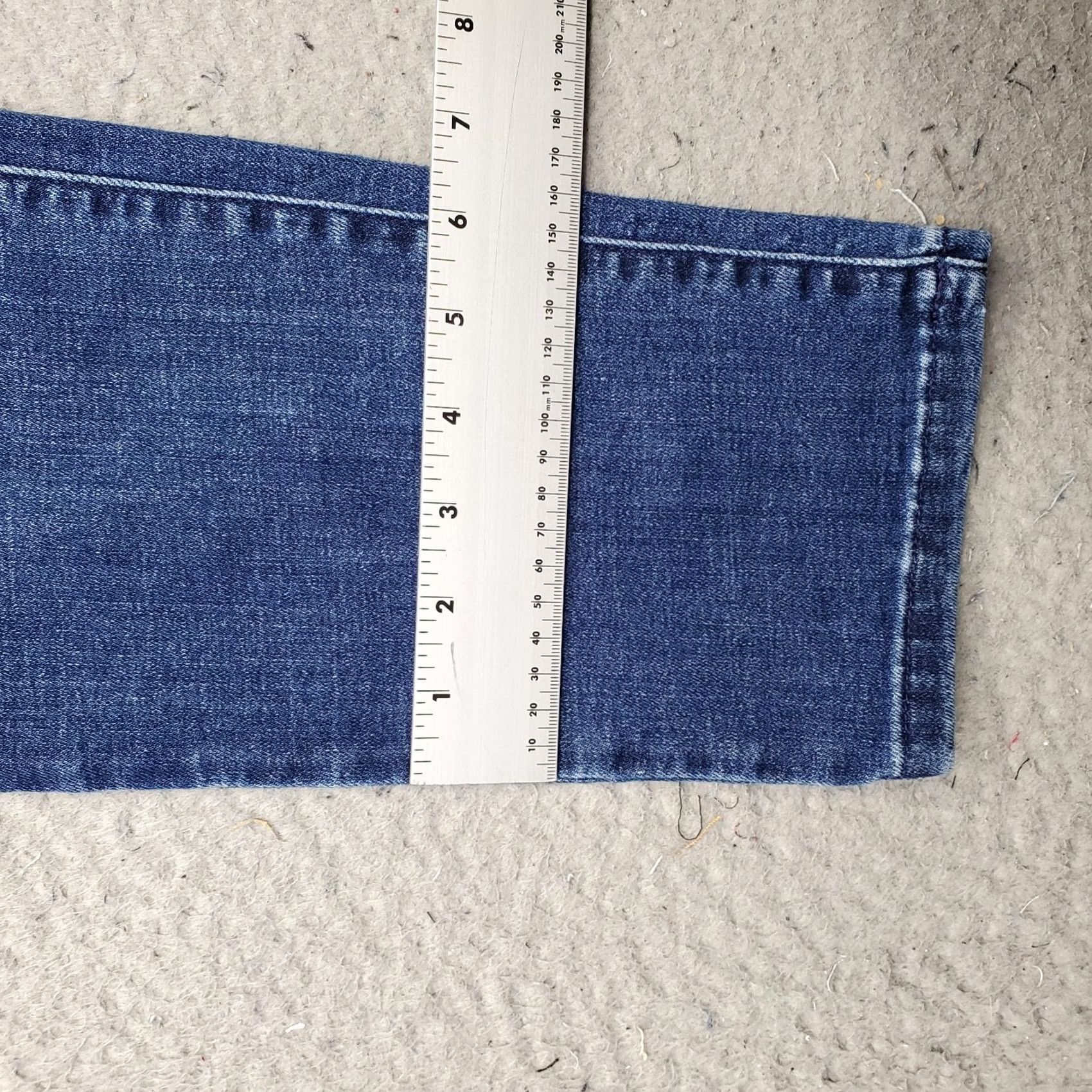 J. Jill J. Jill Slim Ankle Jeans Womens 8 Blue Denim Authentic Fit Stretch Streetwear Jeans Womens 8 Blue Denim Slim Ankle J. Jill Size 30" / US 8 / IT 44 - 6 Thumbnail