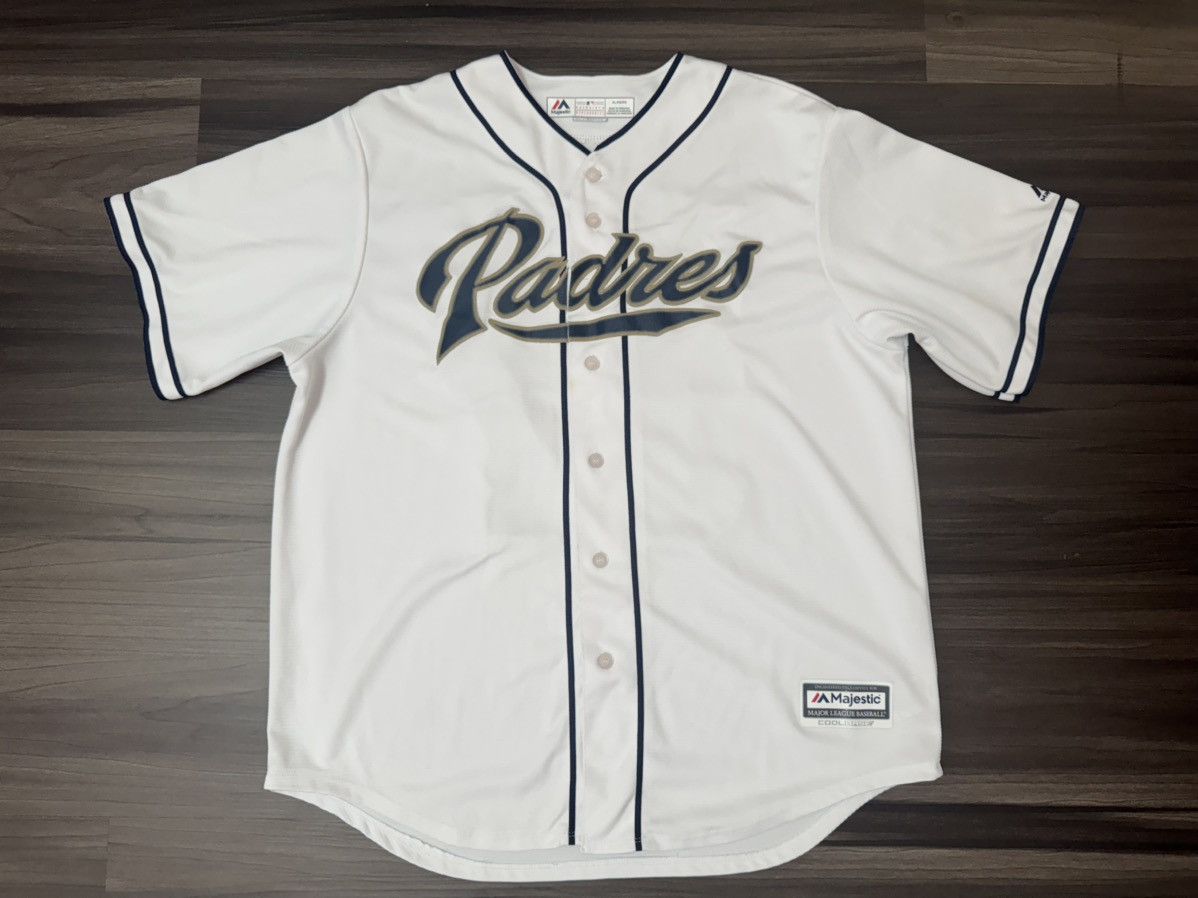 Majestic San Diego Padres DAHLSON #37 2012-15 MLB Stitched Jersey Size US XL / EU 56 / 4 - 1 Thumbnail