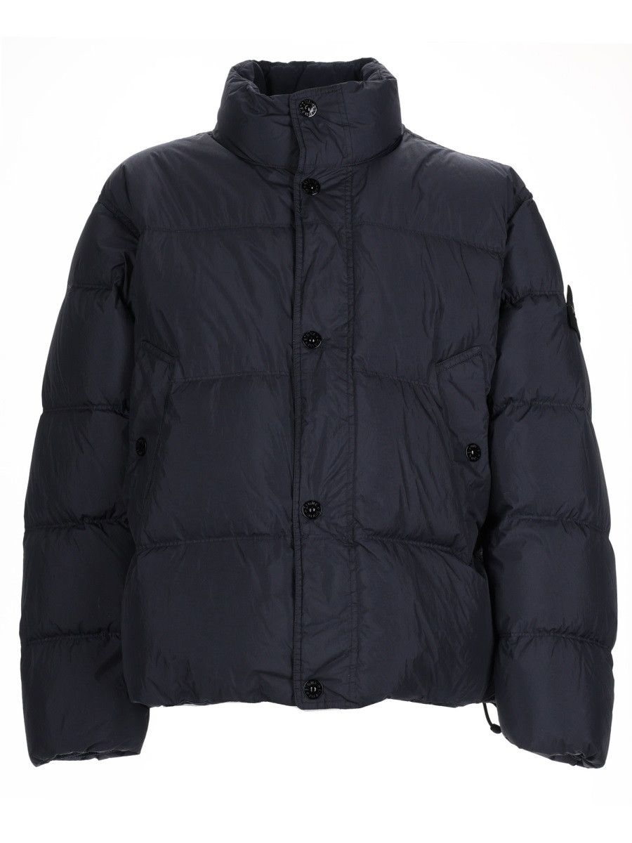 Stone Island STONE ISLAND BOMBER PIUMINO CON PATCH LOGO - BLUE Size US M / EU 48-50 / 2 - 1 Thumbnail