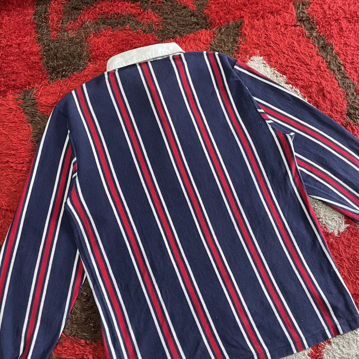 Polo Ralph Lauren 🔥Vintage Polo Ralph Lauren Small Pony Striped Rugby Shirts Size US M / EU 48-50 / 2 - 3 Thumbnail