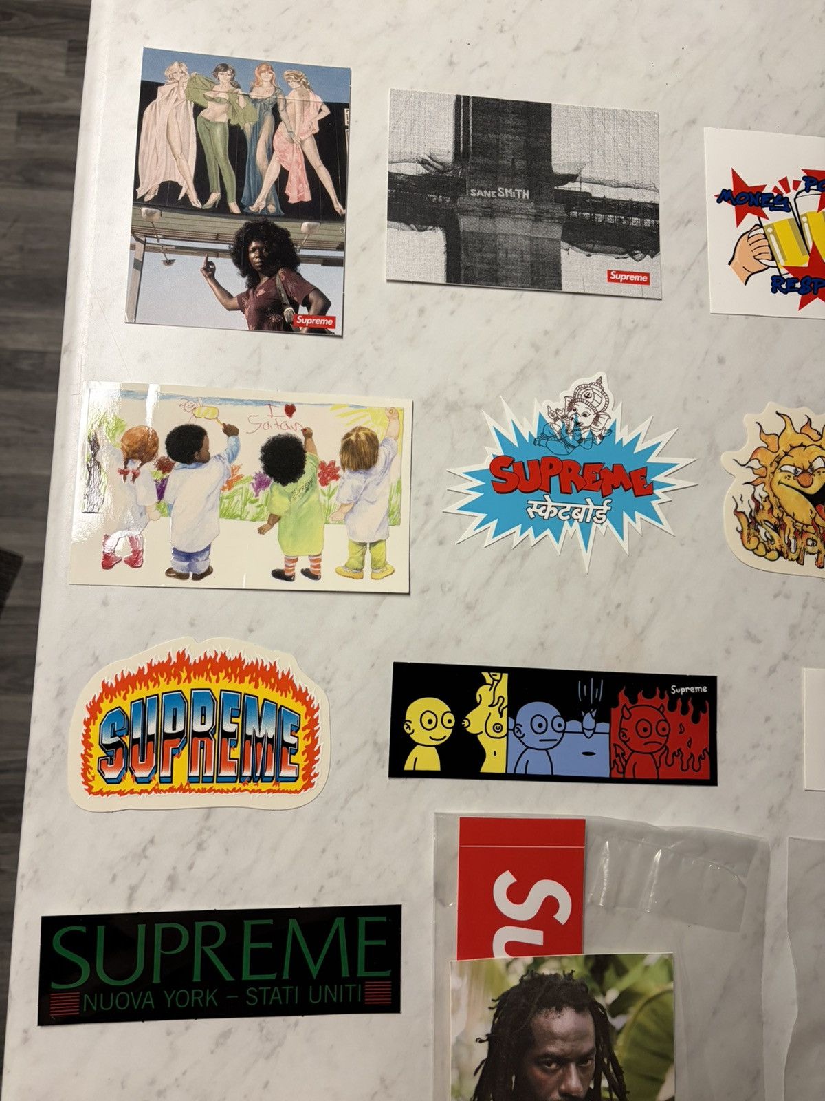 Supreme Supreme Stickers *Updated Size ONE SIZE - 2 Thumbnail
