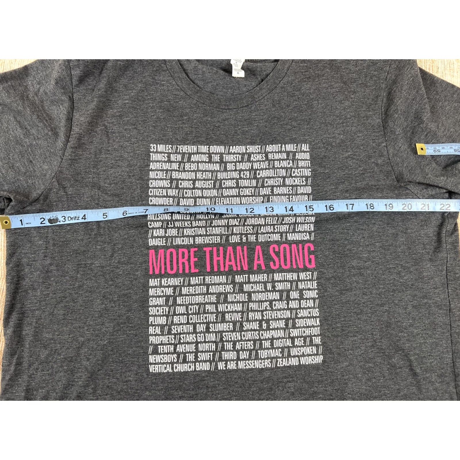 Vintage Joy FM Christian Radio T-Shirt Grey XL Men Crew Neck Music Faith Community 99.1 Size XL / US 12-14 / IT 48-50 - 5 Thumbnail