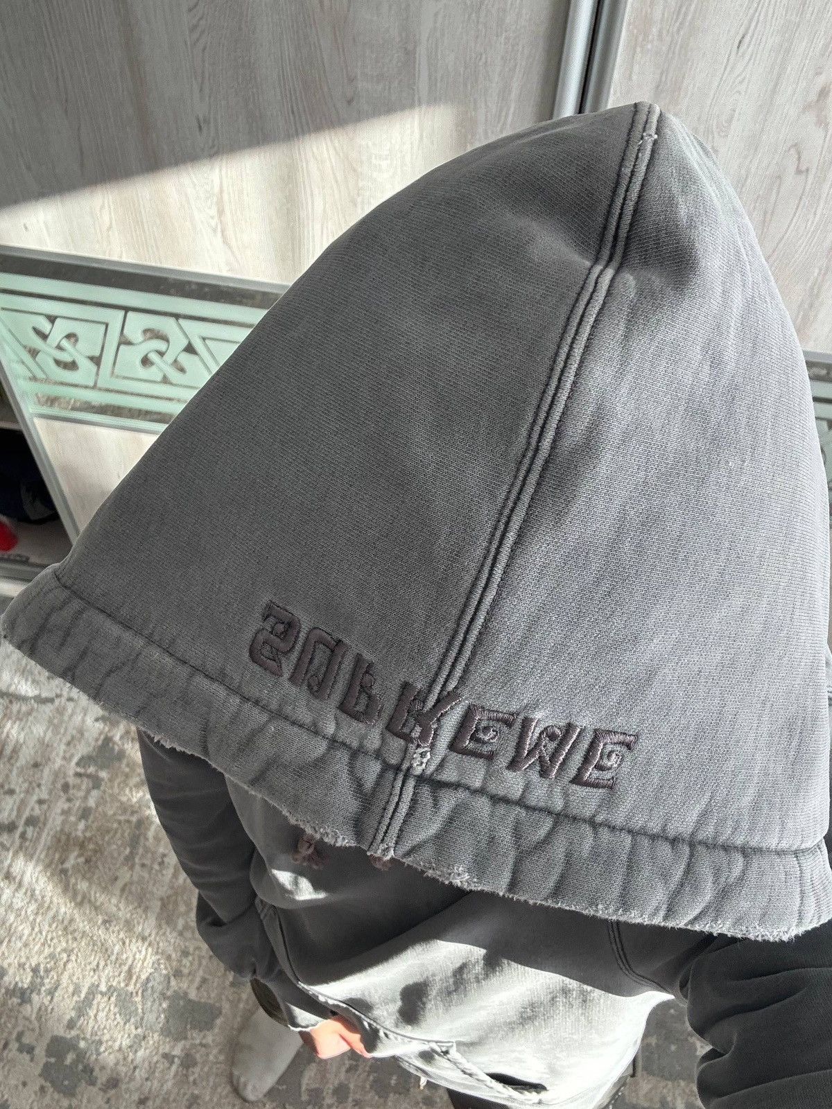 Supreme Supreme hoodie M cotton gray plain 18SS overdyed hoodie Size US M / EU 48-50 / 2 - 3 Thumbnail