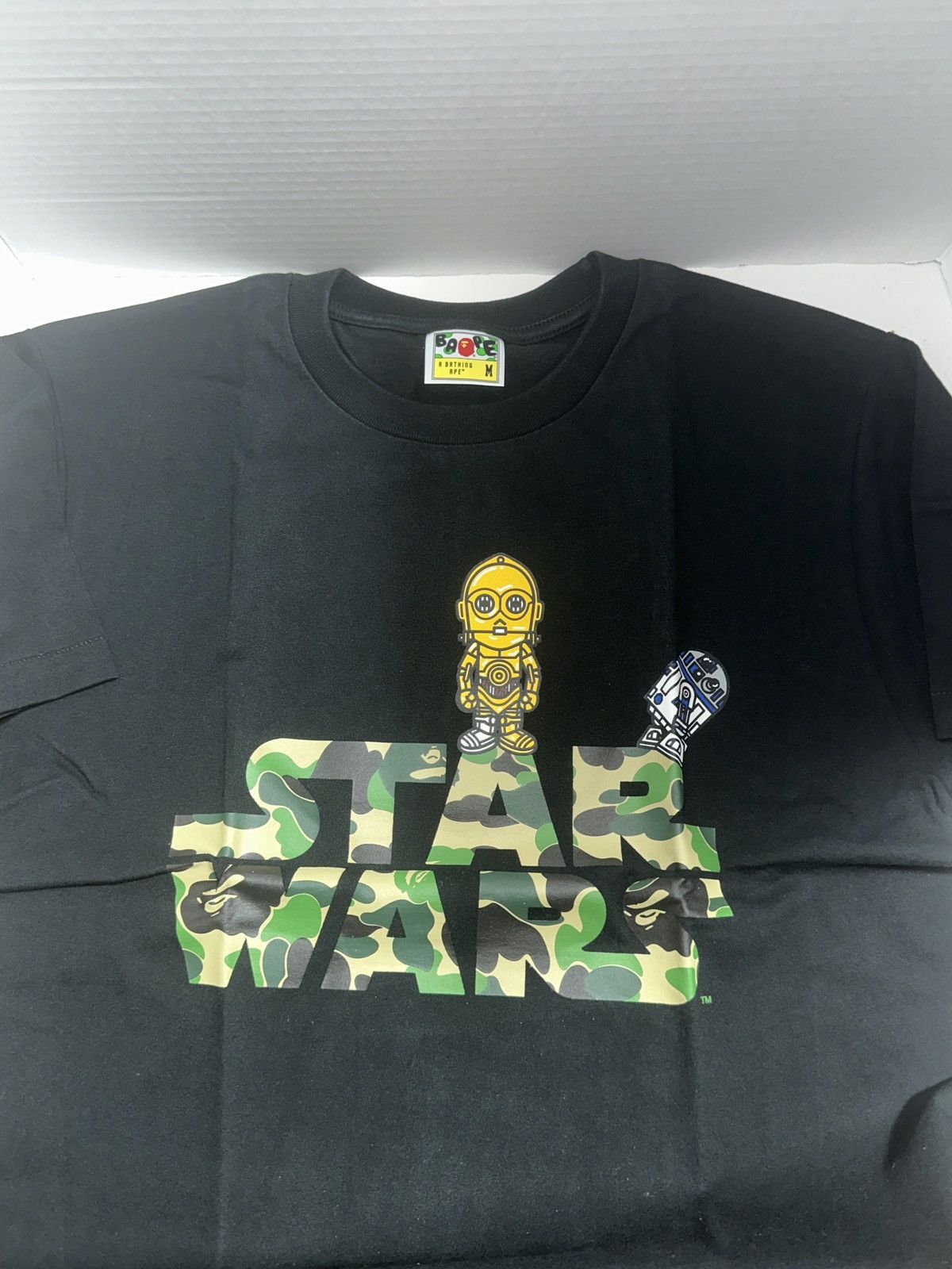 Bape Collab Bathing Ape Star Wars T Shirt Star Wars X BAPE C-3PO/R2-D2