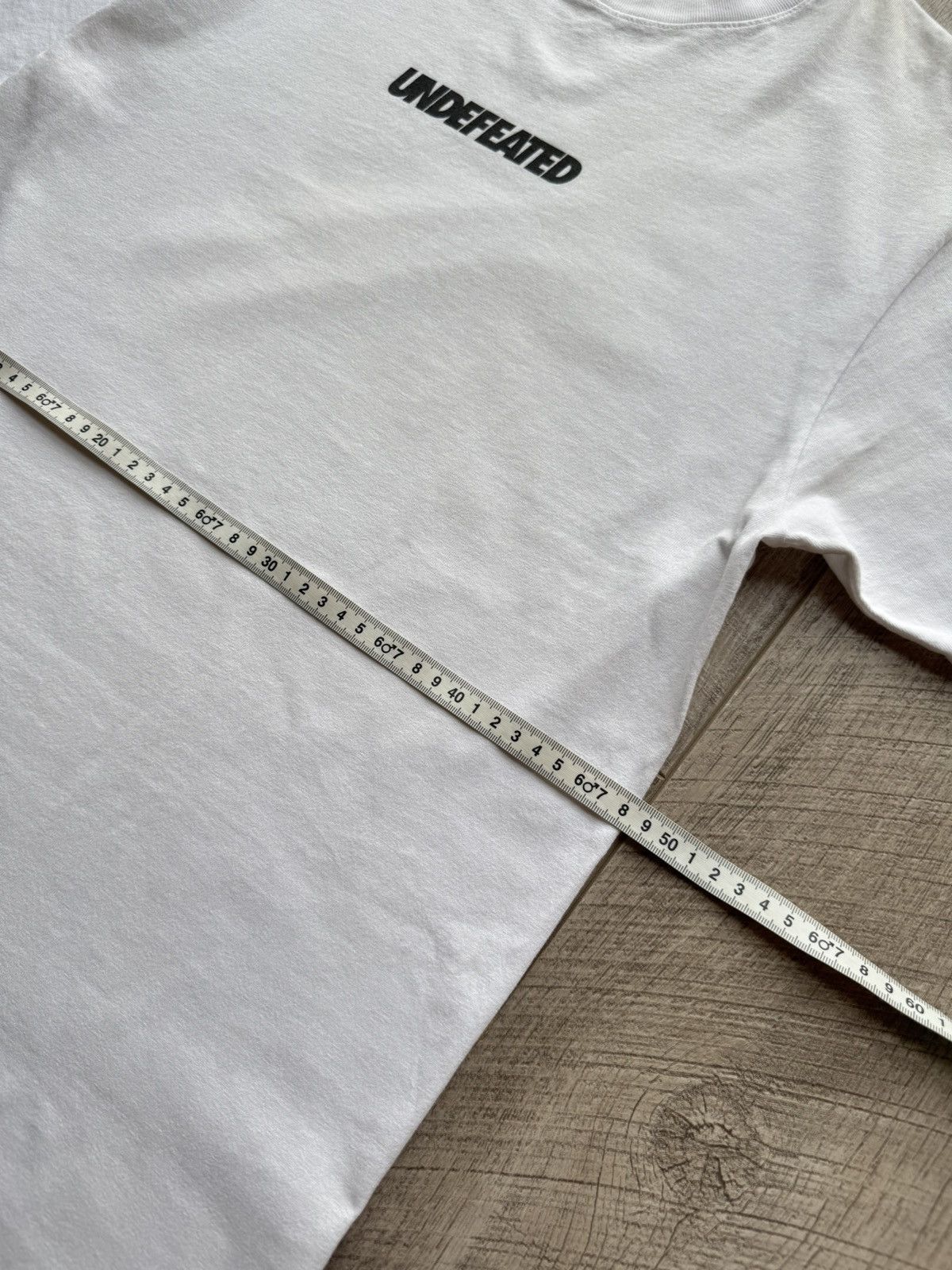 Japanese Brand Undefeated Spell Out T Shirt Made In USA Size US S / EU 44-46 / 1 - 4 Thumbnail