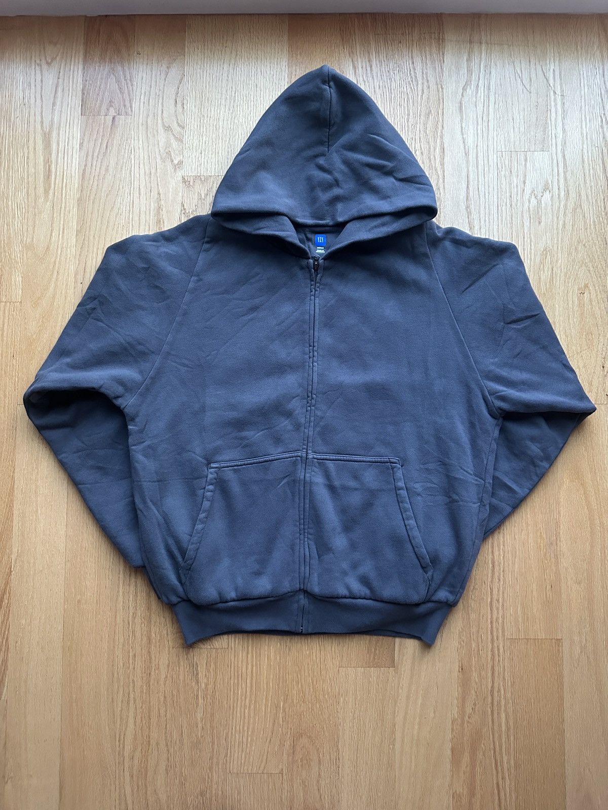 Balenciaga × Gap × Yeezy NEW YEEZY X BALENCIAGA unreleased zip up hoodie dark gray Size US M / EU 48-50 / 2 - 1 Thumbnail