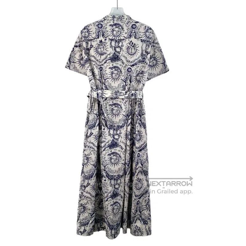 Dior Dior Colorful Cotton Dress for Women . Size M / US 6-8 / IT 42-44 - 1 Thumbnail