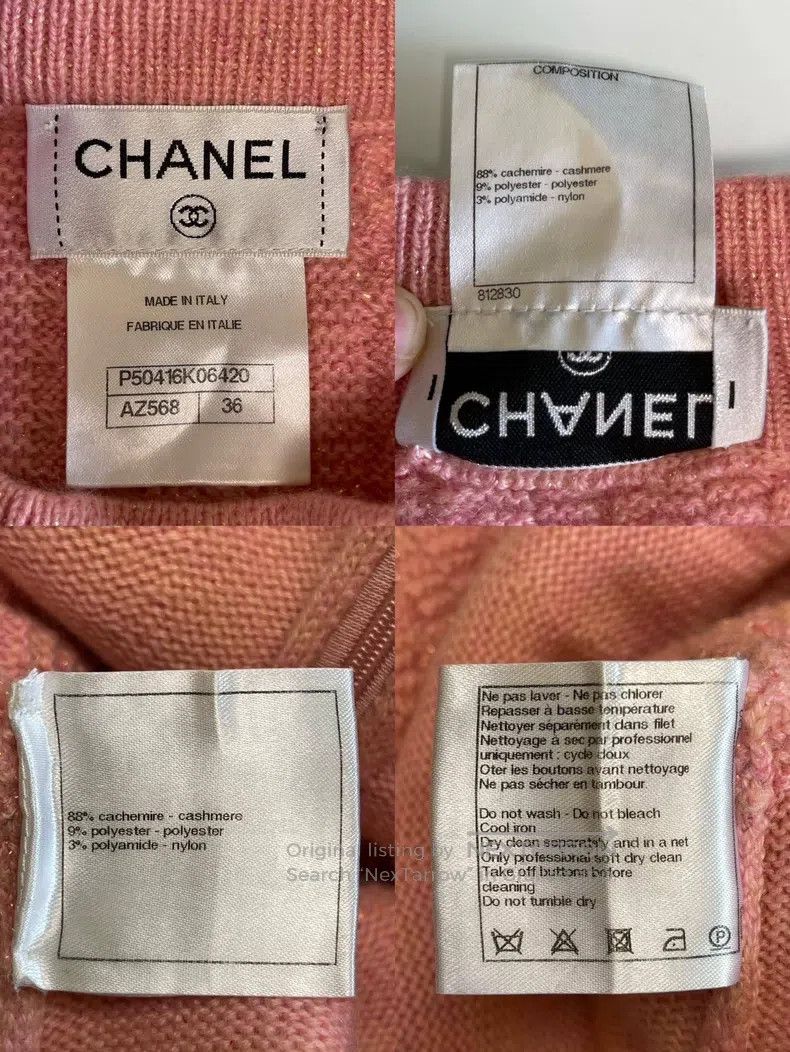 Chanel Chanel Knitted pink dress Size XS / US 0-2 / IT 36-38 - 9 Thumbnail