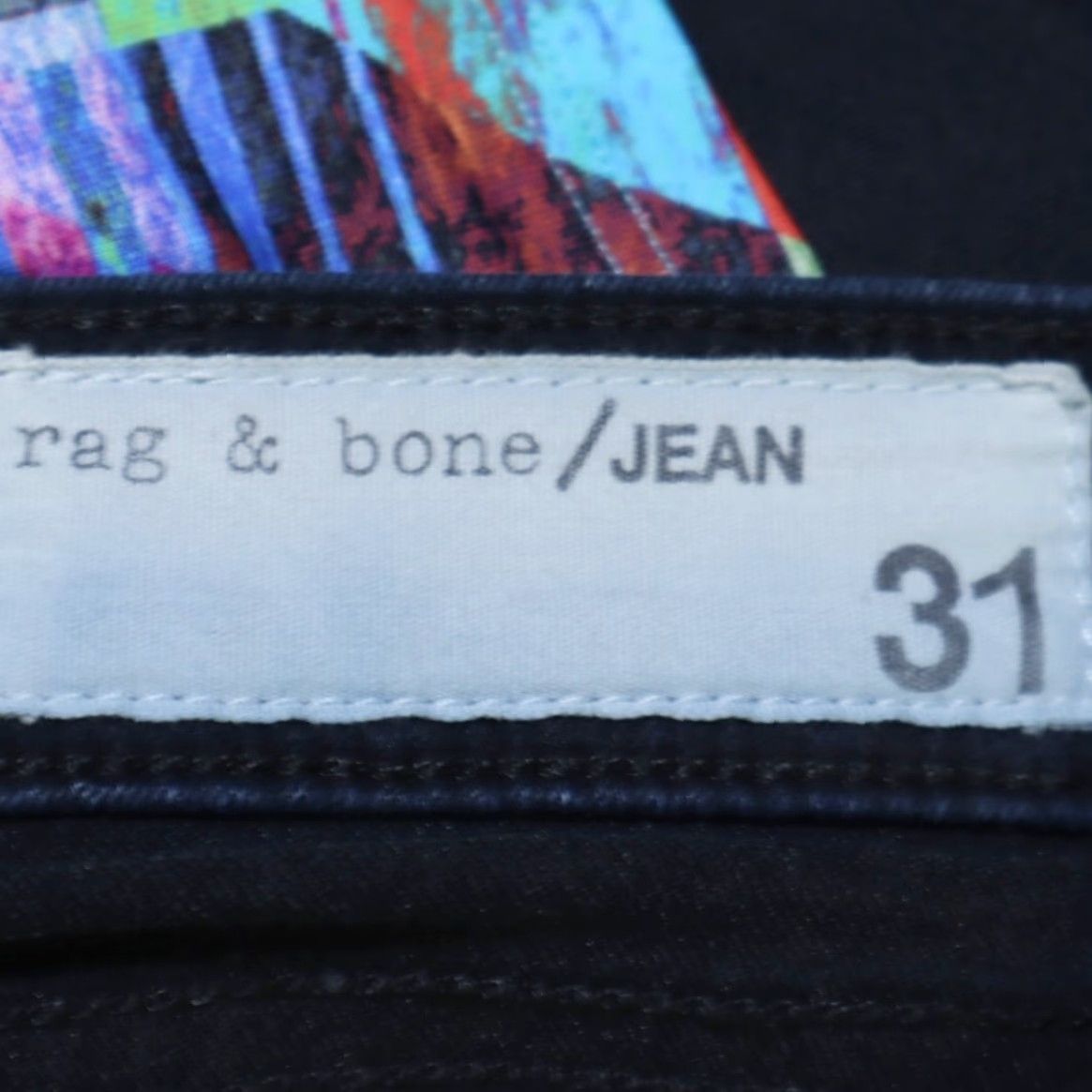 Rag & Bone Rag & Bone Stretch Legging Skinny Cotton Blend Denim Jeans Pants Blue Men's 31 Slim fit, casual, Regular, Cotton Blend, Jeans, Blue, Men, 31 Size US 31 - 5 Thumbnail