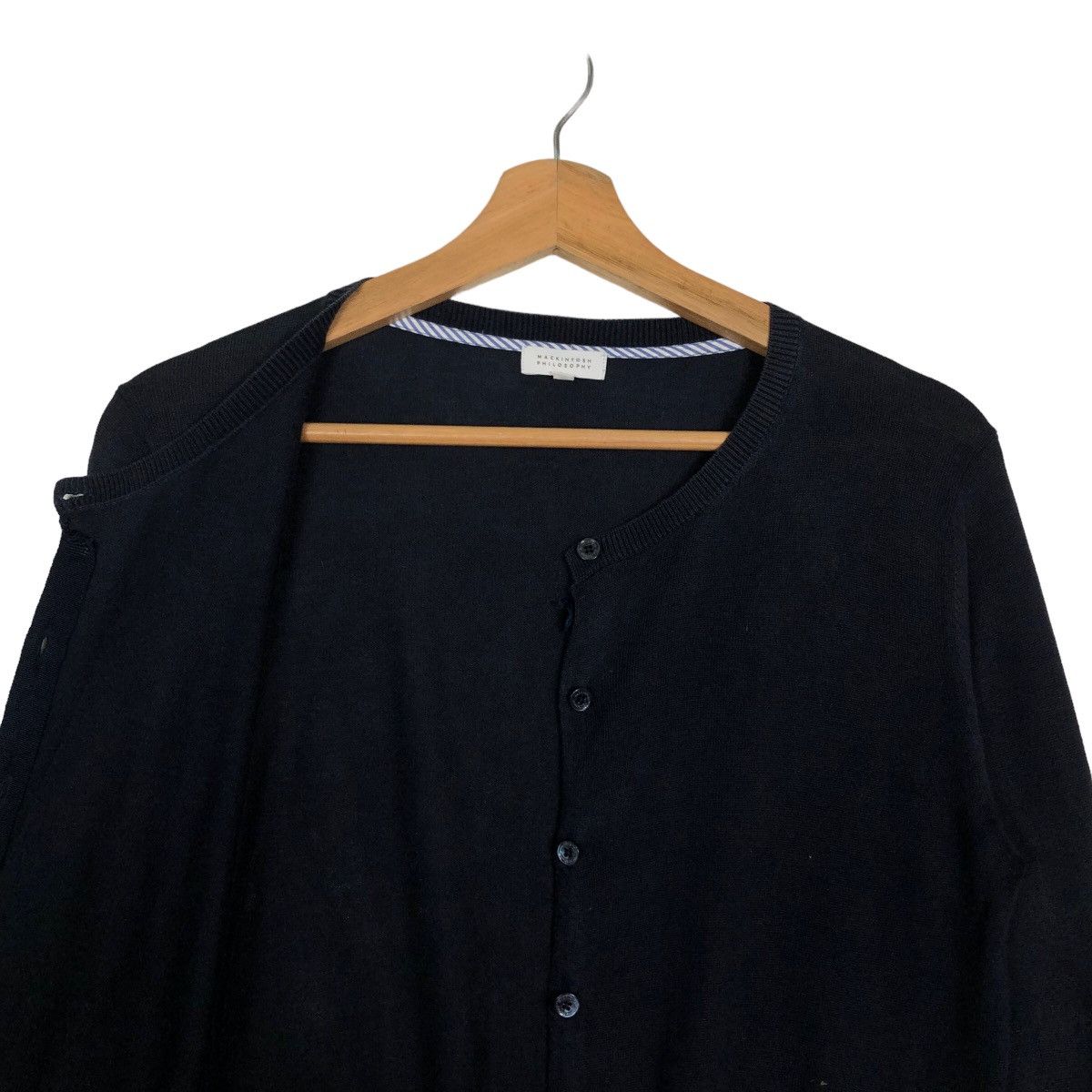 Japanese Brand 🔥Iconic Black Vintage Knit Sweatshirt Size S / US 4 / IT 40 - 9 Thumbnail