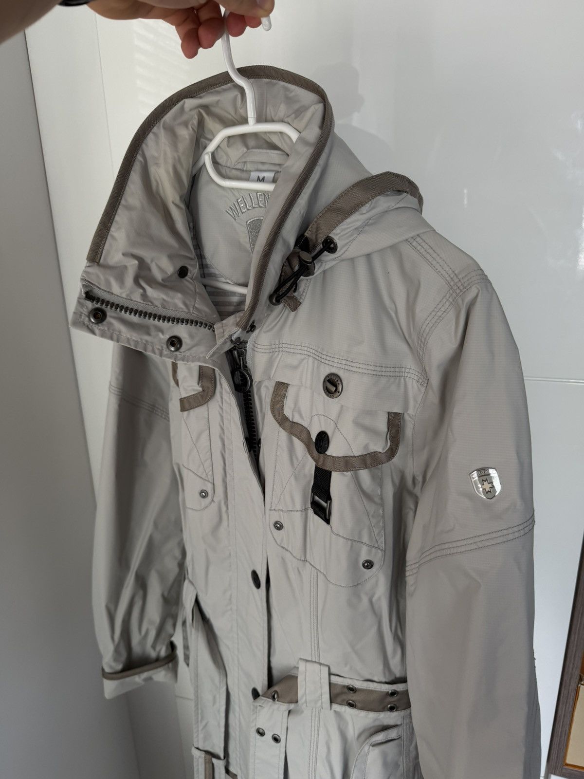 Wellensteyn Wellensteyn Coc USA Hood Light Metal Nylon Luxury Jacket Size M / US 6-8 / IT 42-44 - 3 Thumbnail