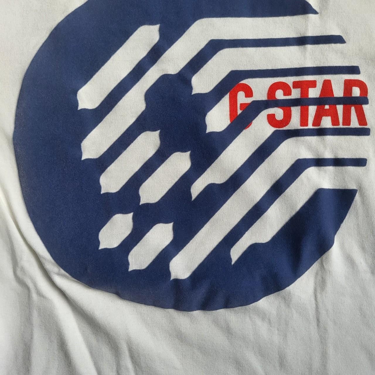G-Star G-Star RAW Men's White T-shirt - Size L Size US L / EU 52-54 / 3 - 5 Thumbnail