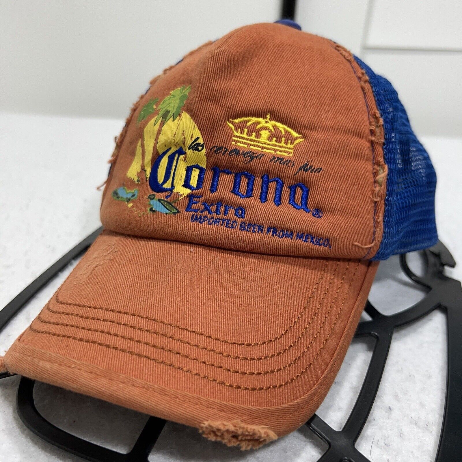 Vintage Corona Extra Beer Snapback Mesh Hat Bottle Opener Calhoun Size ONE SIZE - 1 Thumbnail
