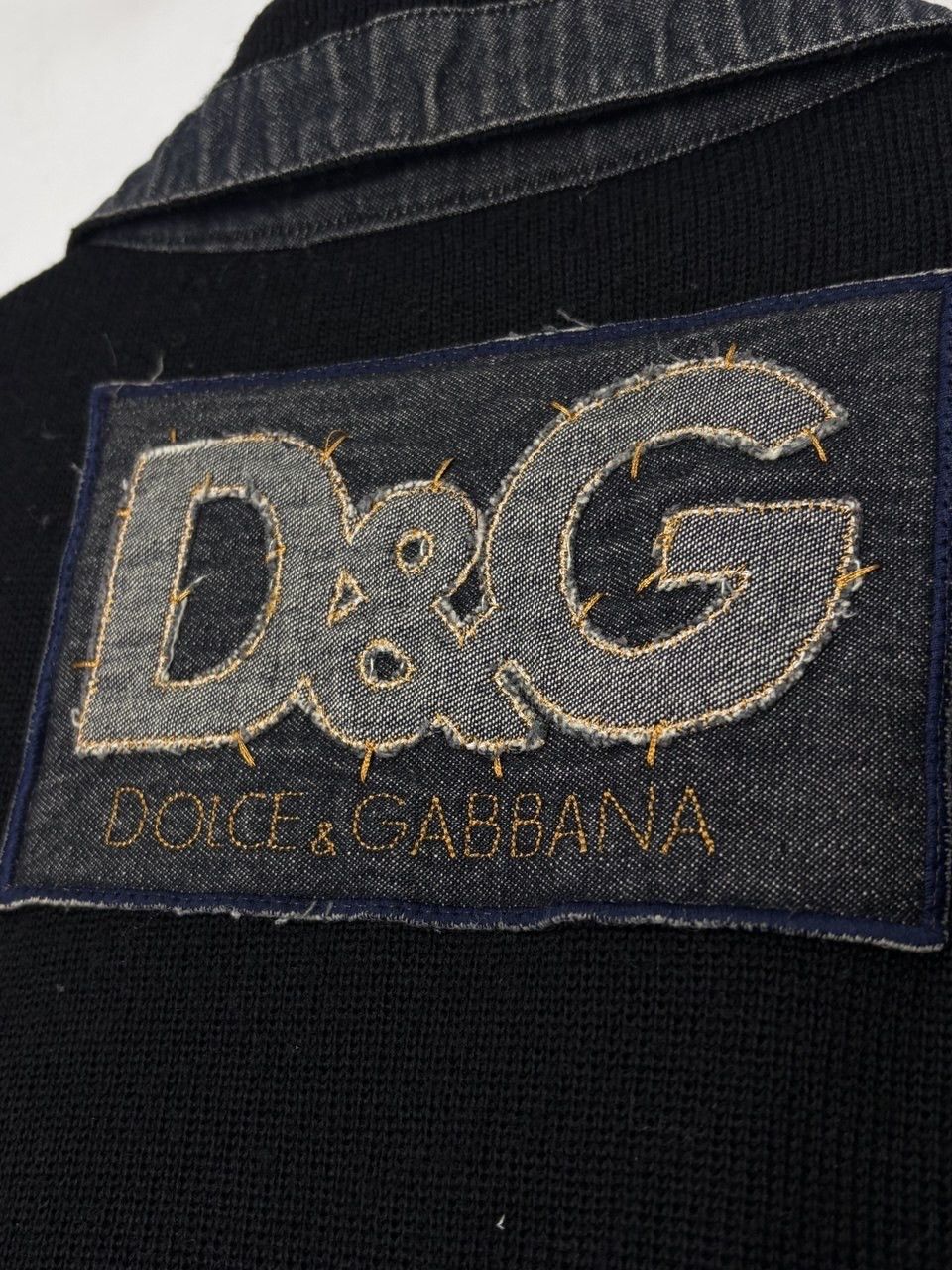 Dolce & Gabbana Dolce&Gabbana Vintage 90s Big Logo Archive Full Zip Sweater Size US M / EU 48-50 / 2 - 4 Thumbnail
