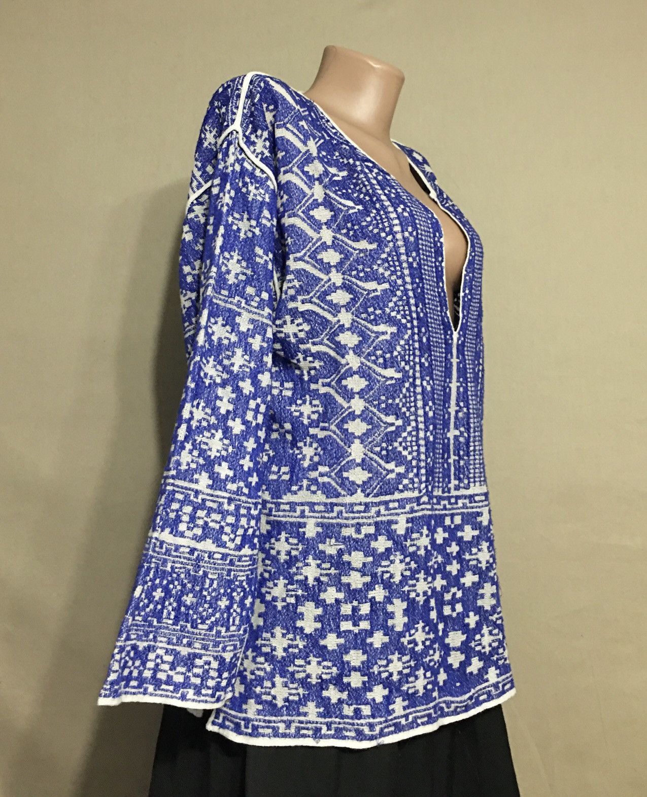 Isabel Marant × Isabel Marant Etoile Isabel Marant Etoile Blue Knit Womens Tunic Tricot Size L Size L / US 10 / IT 46 - 3 Thumbnail