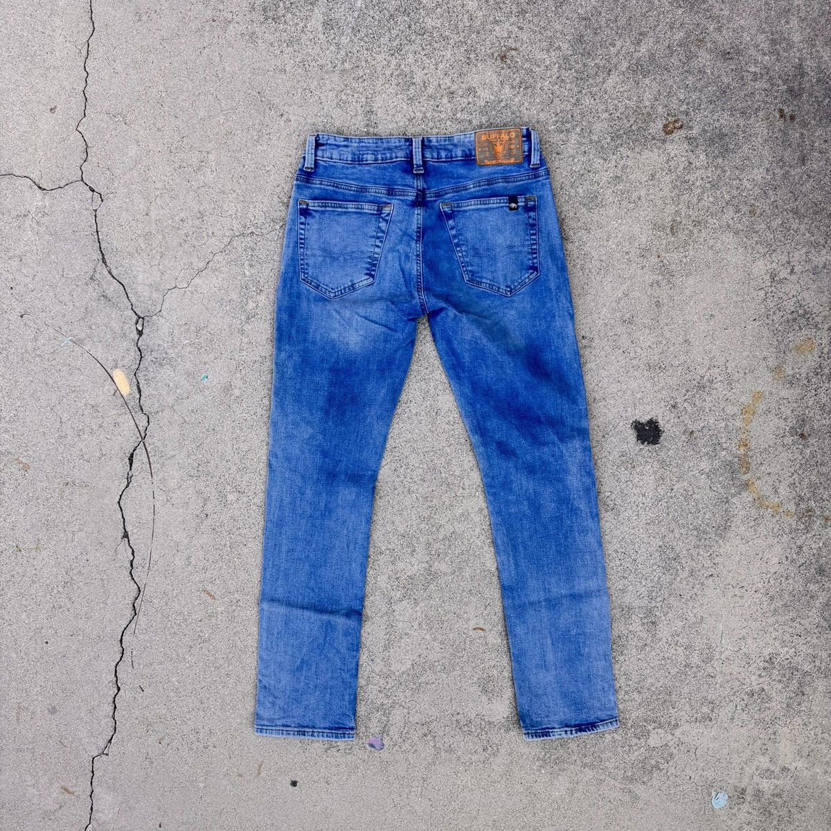 Buffalo David Bitton Buffalo David Bitton Distressed Slim-Fit Jeans Size US 30 / EU 46 - 2 Thumbnail