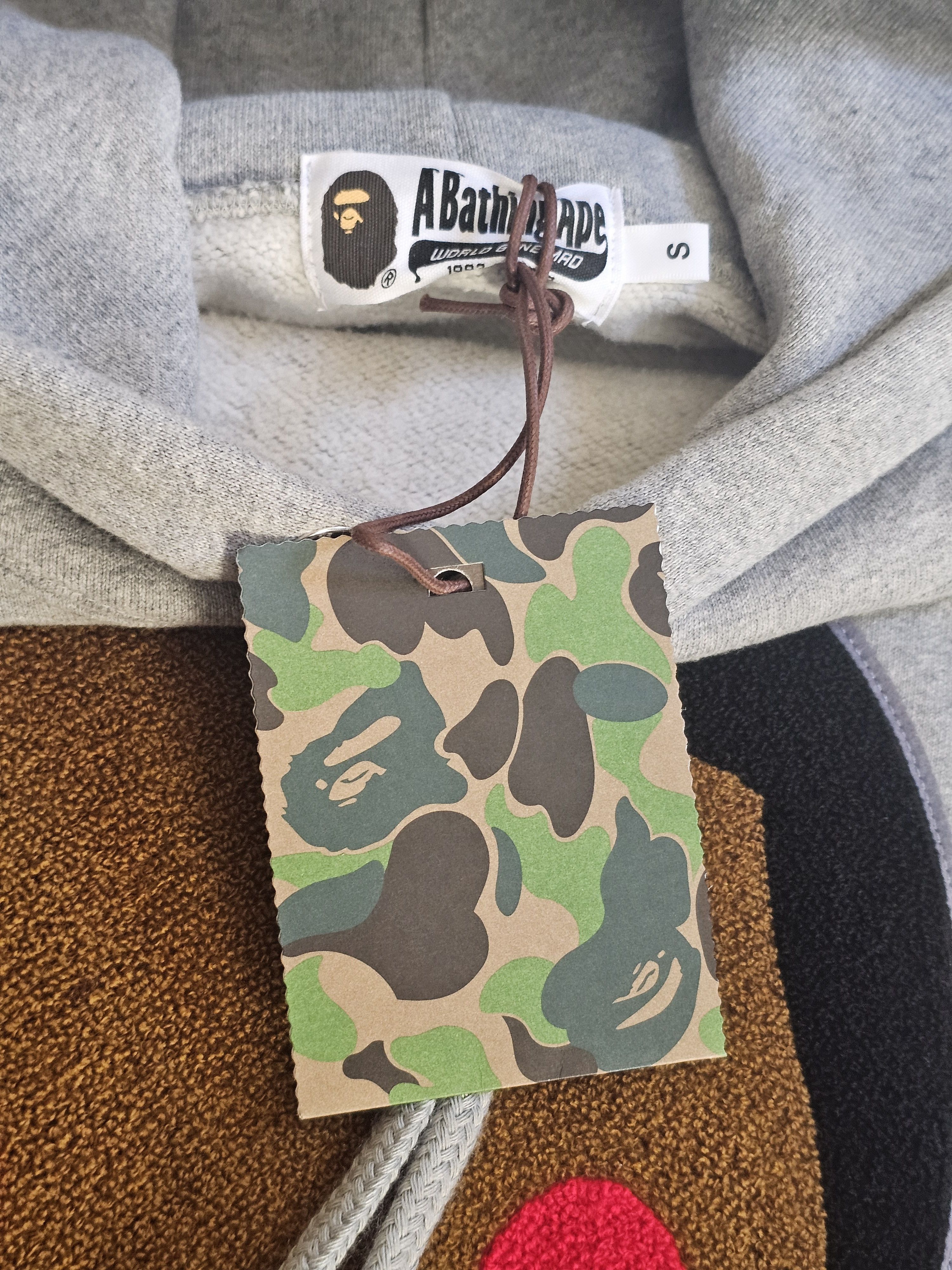 Bape Bape x Kid Cudi Pullover Hoodie Color Grey Size Small Size US S / EU 44-46 / 1 - 4 Thumbnail