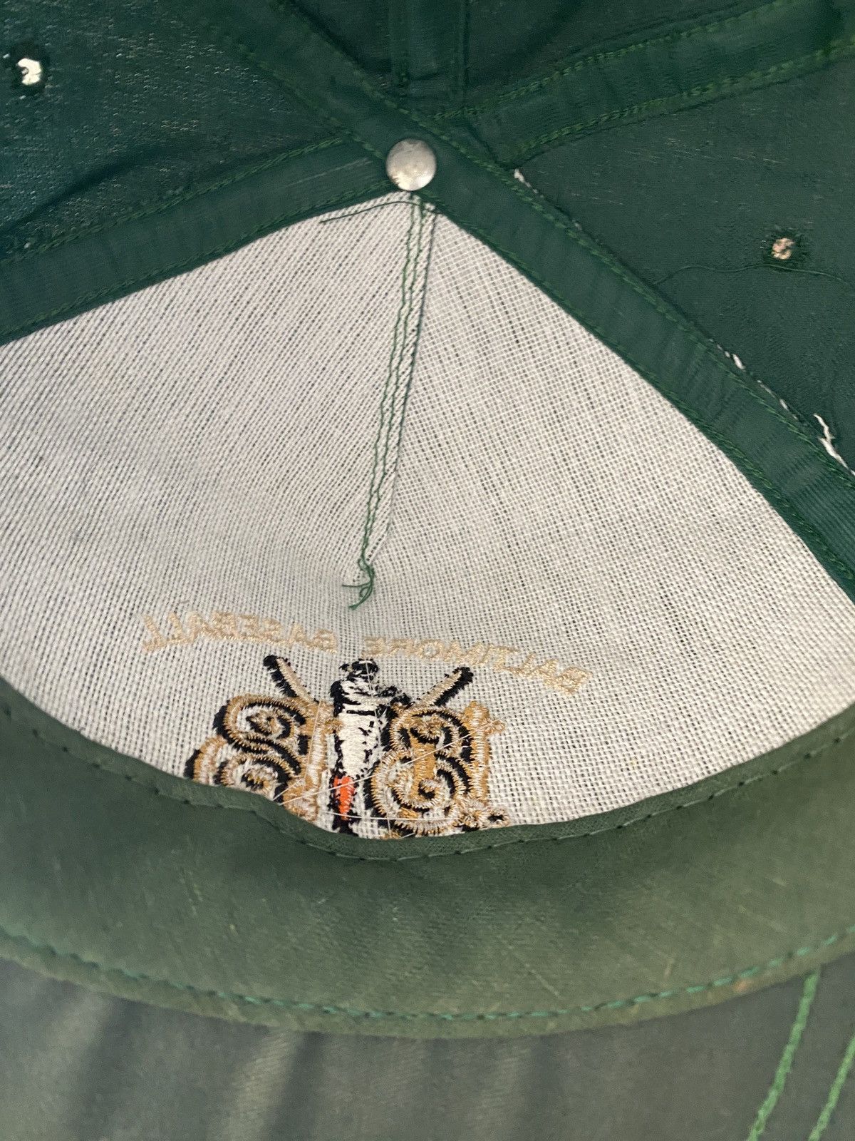 MLB Vintage 90’s Baltimore Baseball Throwback Snap Back Hat Cap Size ONE SIZE - 12 Thumbnail