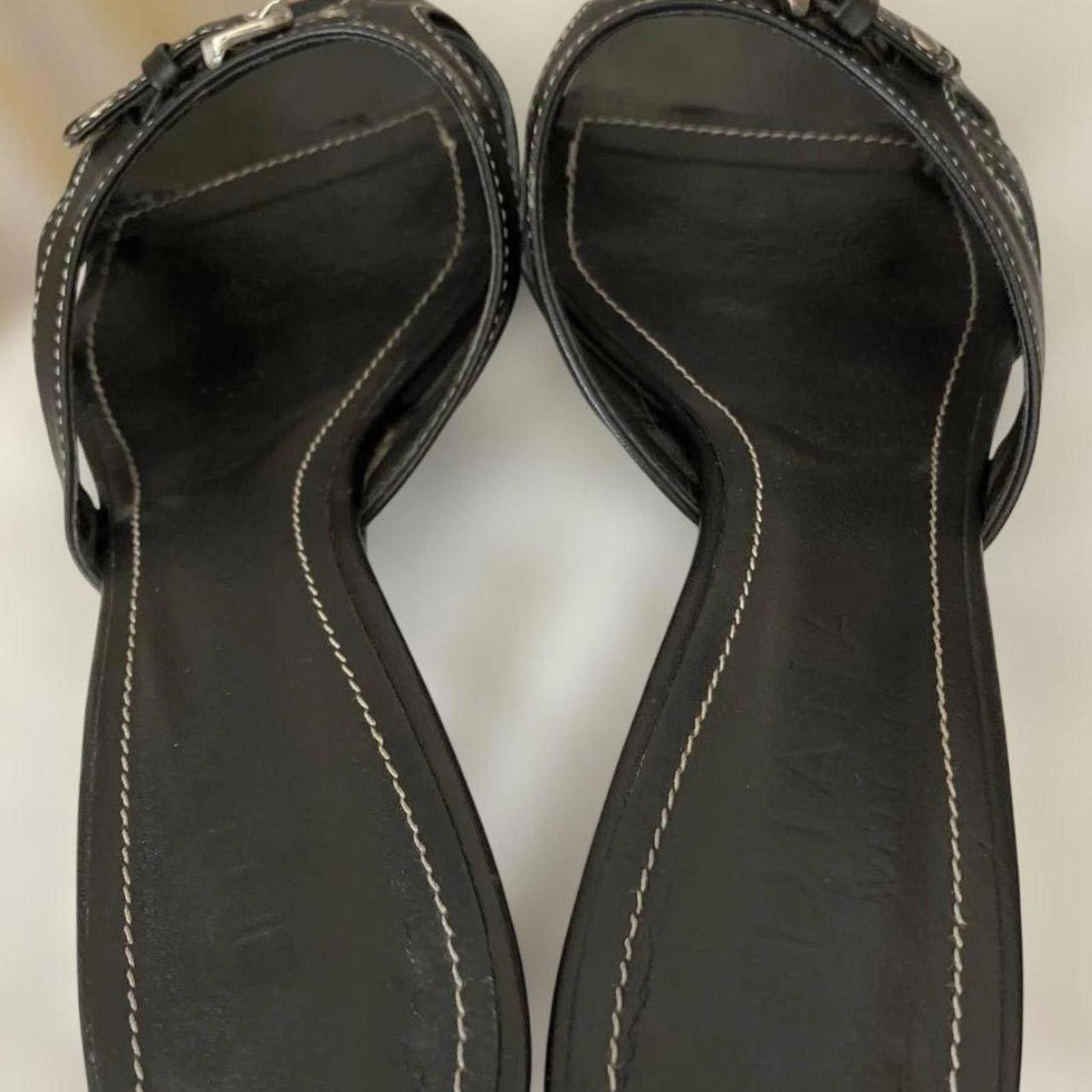 Other Whimsy goth coquette style black sandals Size US 7.5 / IT 37.5 - 5 Thumbnail