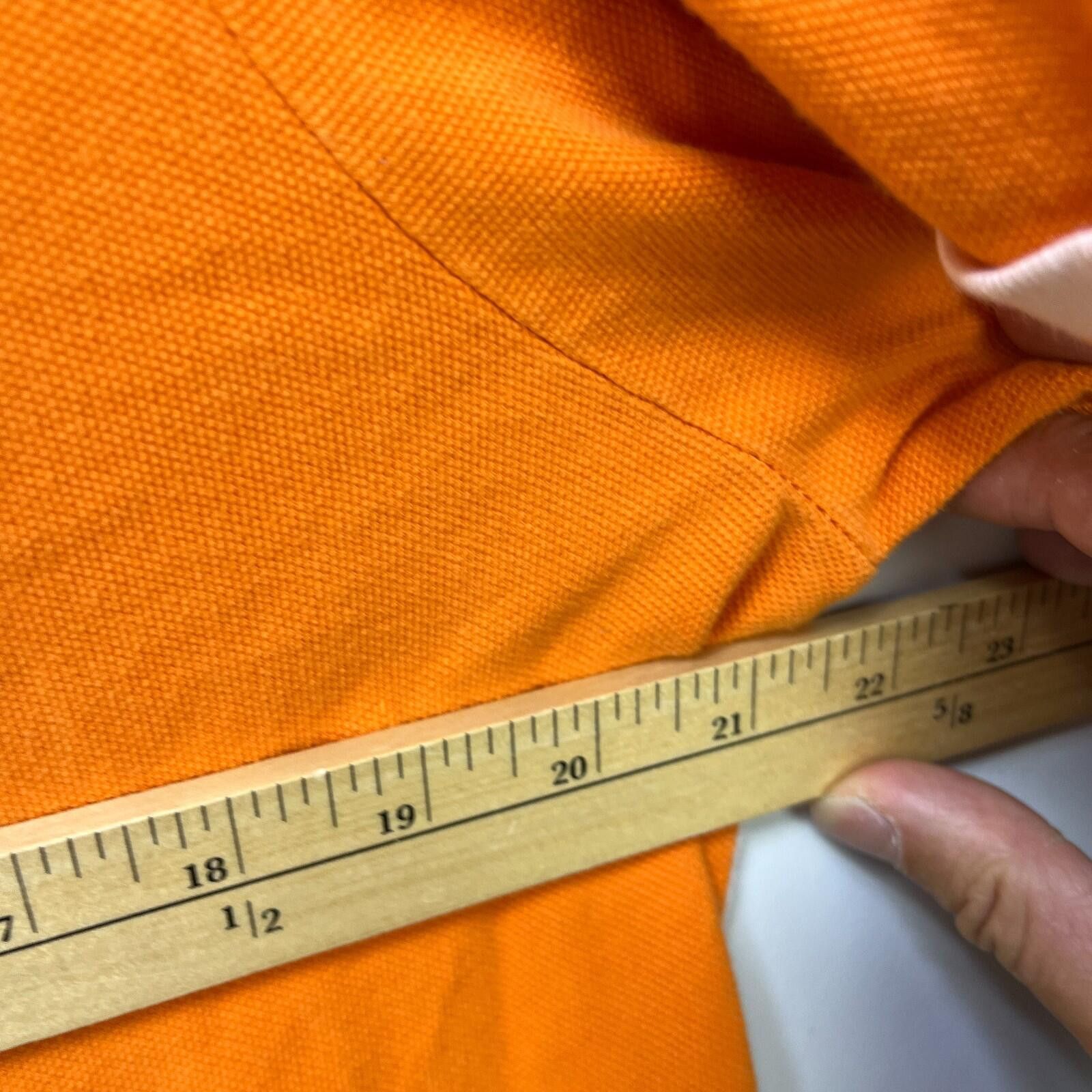 U.S. Polo Assn. Vintage Y2K US Polo Assn Orange Big Pony Polo Shirt Medium Size US M / EU 48-50 / 2 - 6 Thumbnail