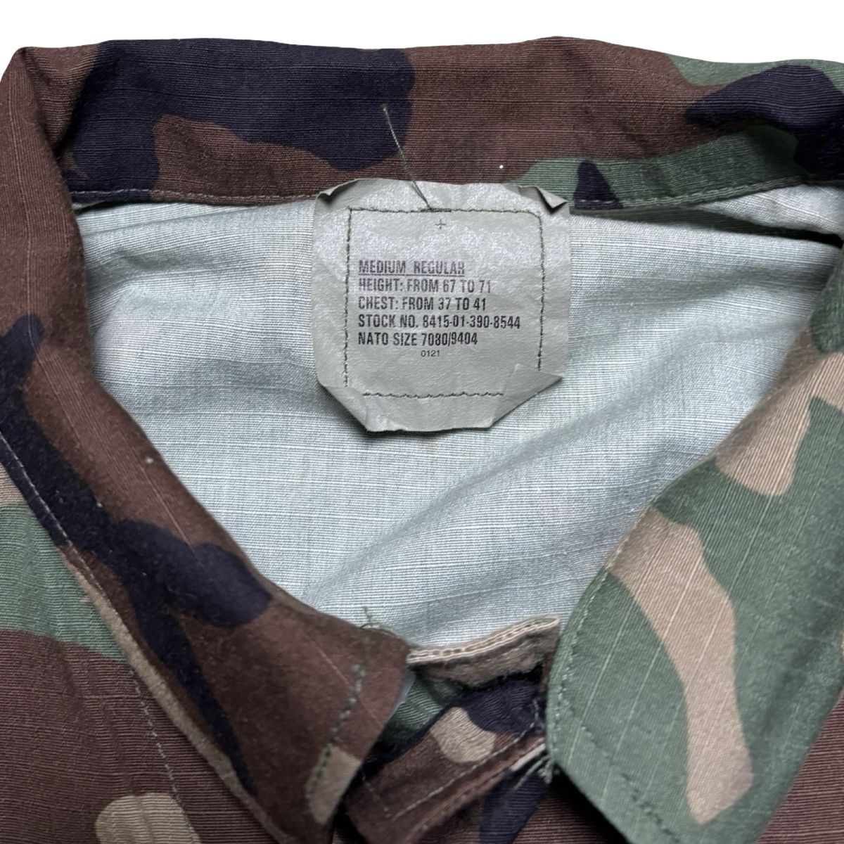 Other Vintage USGI Jacket Mens M Reg Woodland Camo Ripstop BDU Size US M / EU 48-50 / 2 - 3 Thumbnail