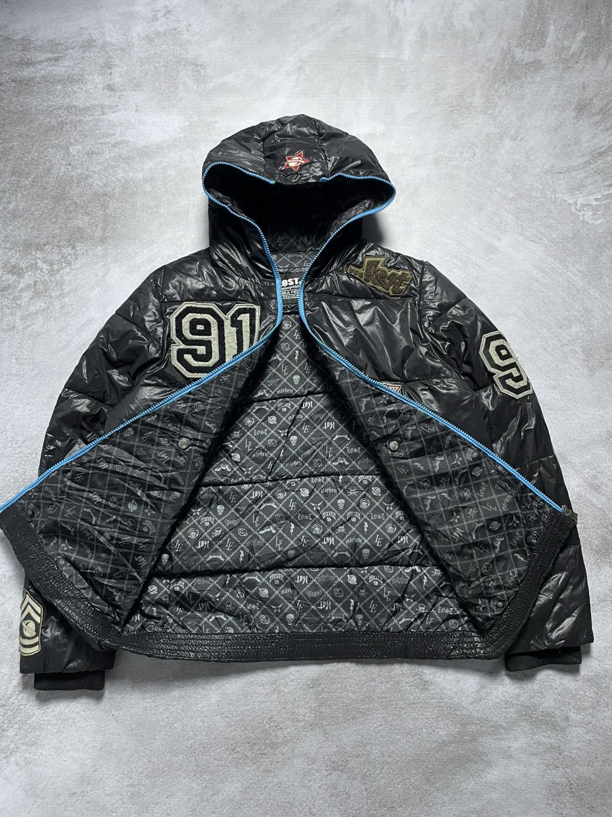 Hysteric Glamour 2000’s Lost Enterprises Puffer Jacket Size US L / EU 52-54 / 3 - 2 Thumbnail