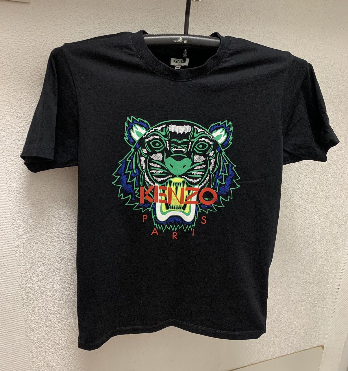 Kenzo Kenzo big logo black t-shirt M size Size US M / EU 48-50 / 2 - 1 Thumbnail