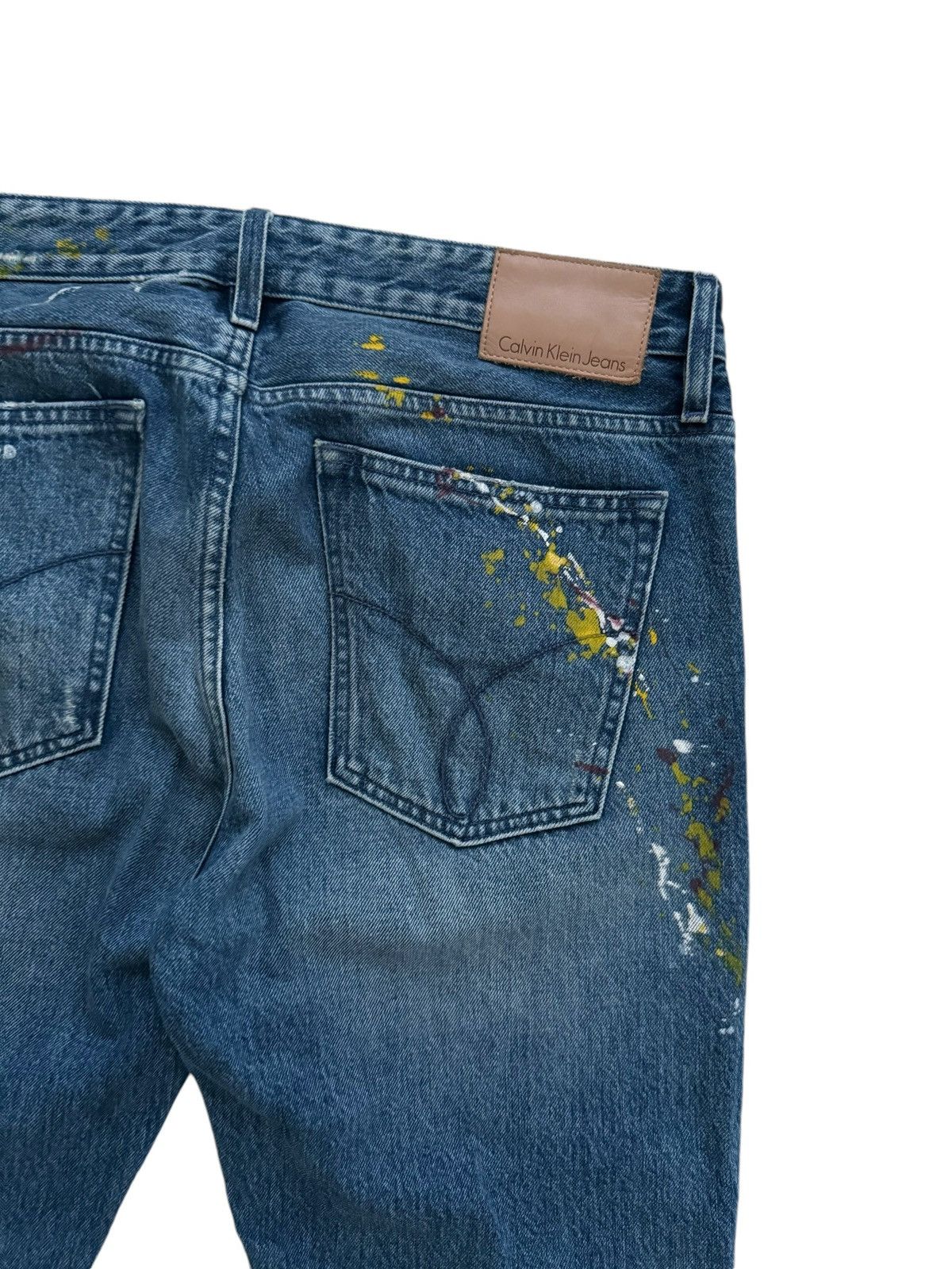 Calvin Klein Calvin Klein paint denim Size US 34 / EU 50 - 5 Thumbnail