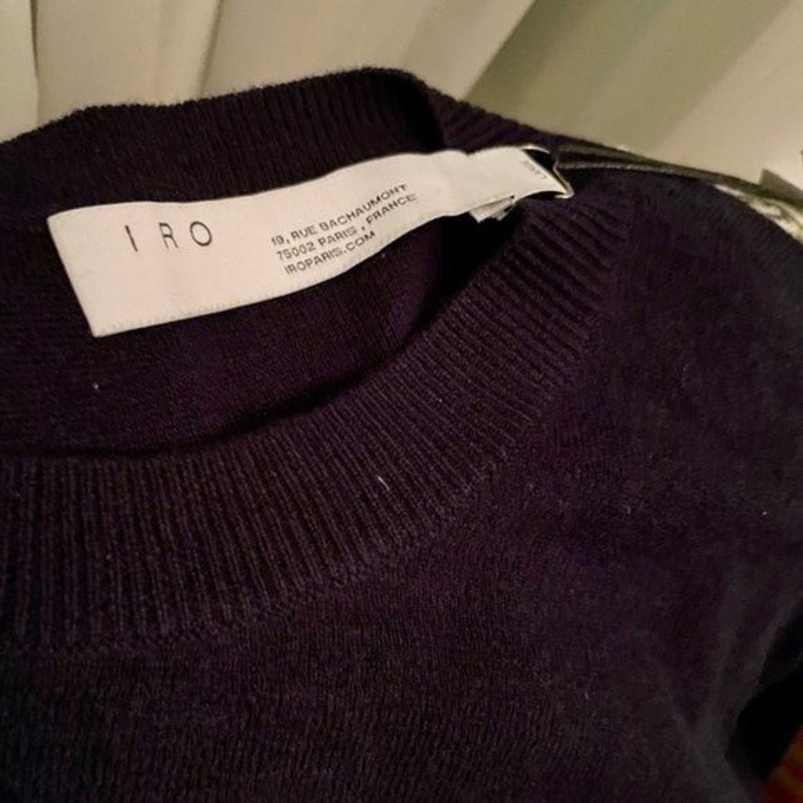 Iro Iro Denny cutout sweater navy Size 8 Size M / US 6-8 / IT 42-44 - 4 Thumbnail