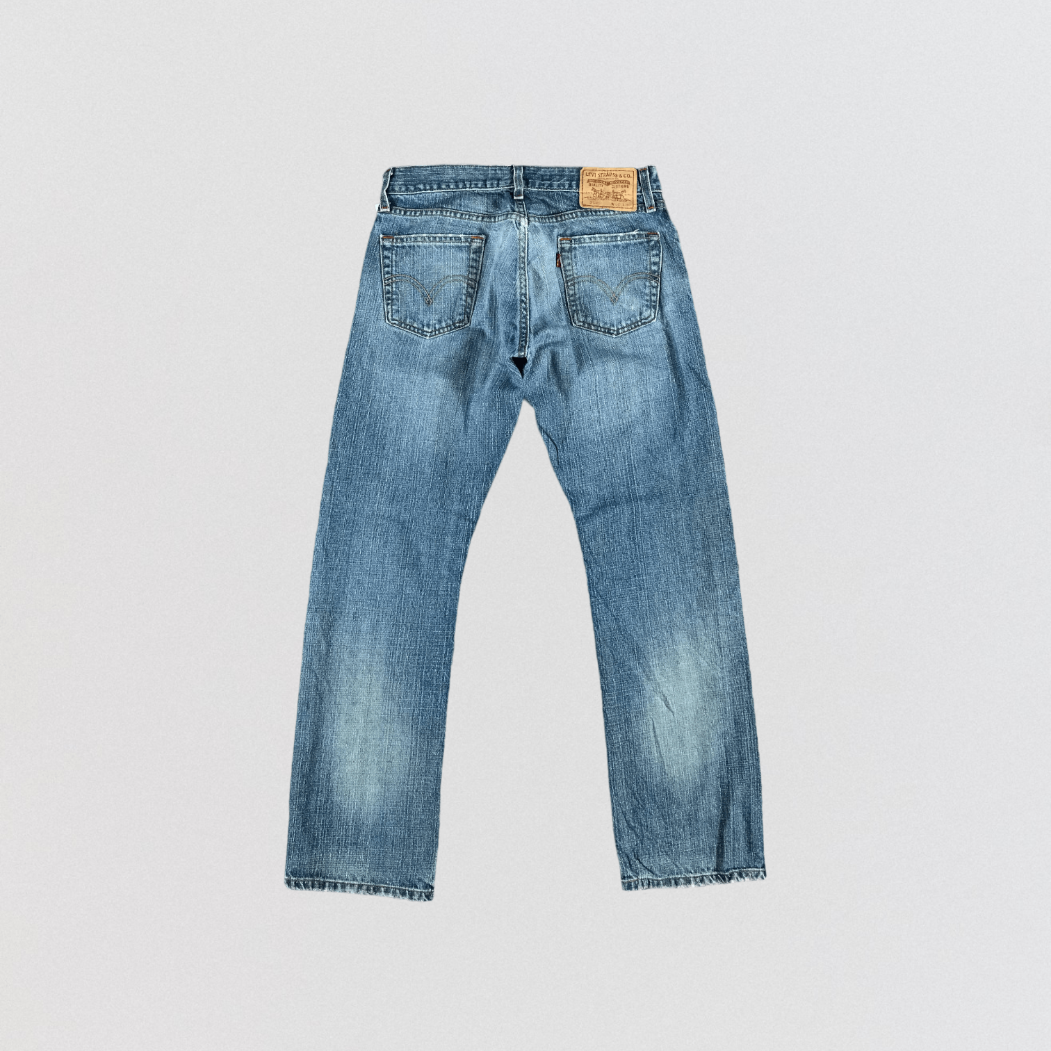 Levi's × Vintage Vintage Blue Wash Levis 514 Jeans-JM3137 Size US 31 - 2 Thumbnail
