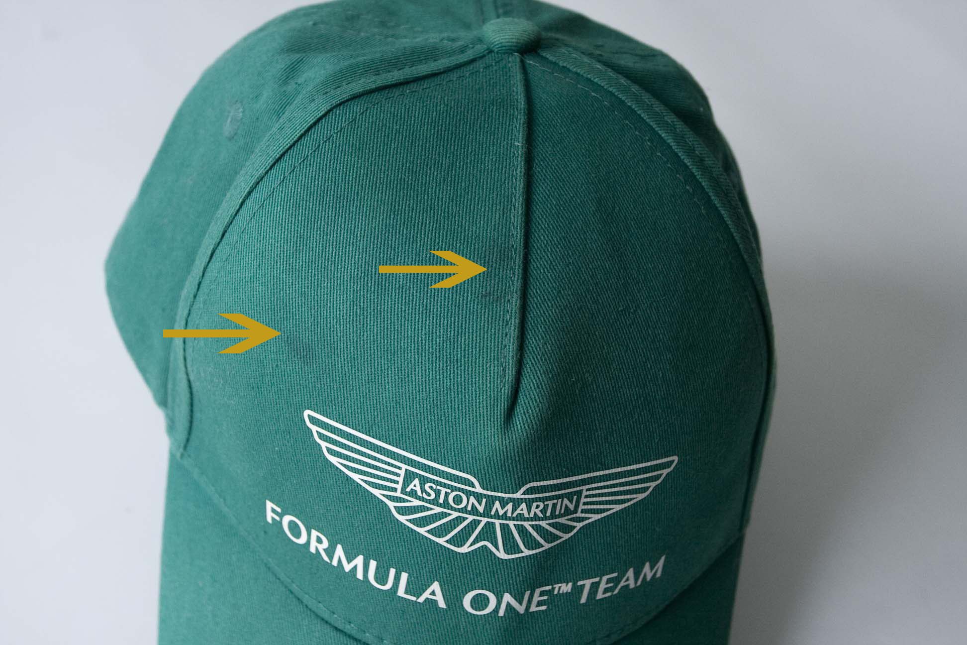 Formula 1 Aston Martin Cap Hat Formula One Team Snapback Green Size ONE SIZE - 4 Thumbnail