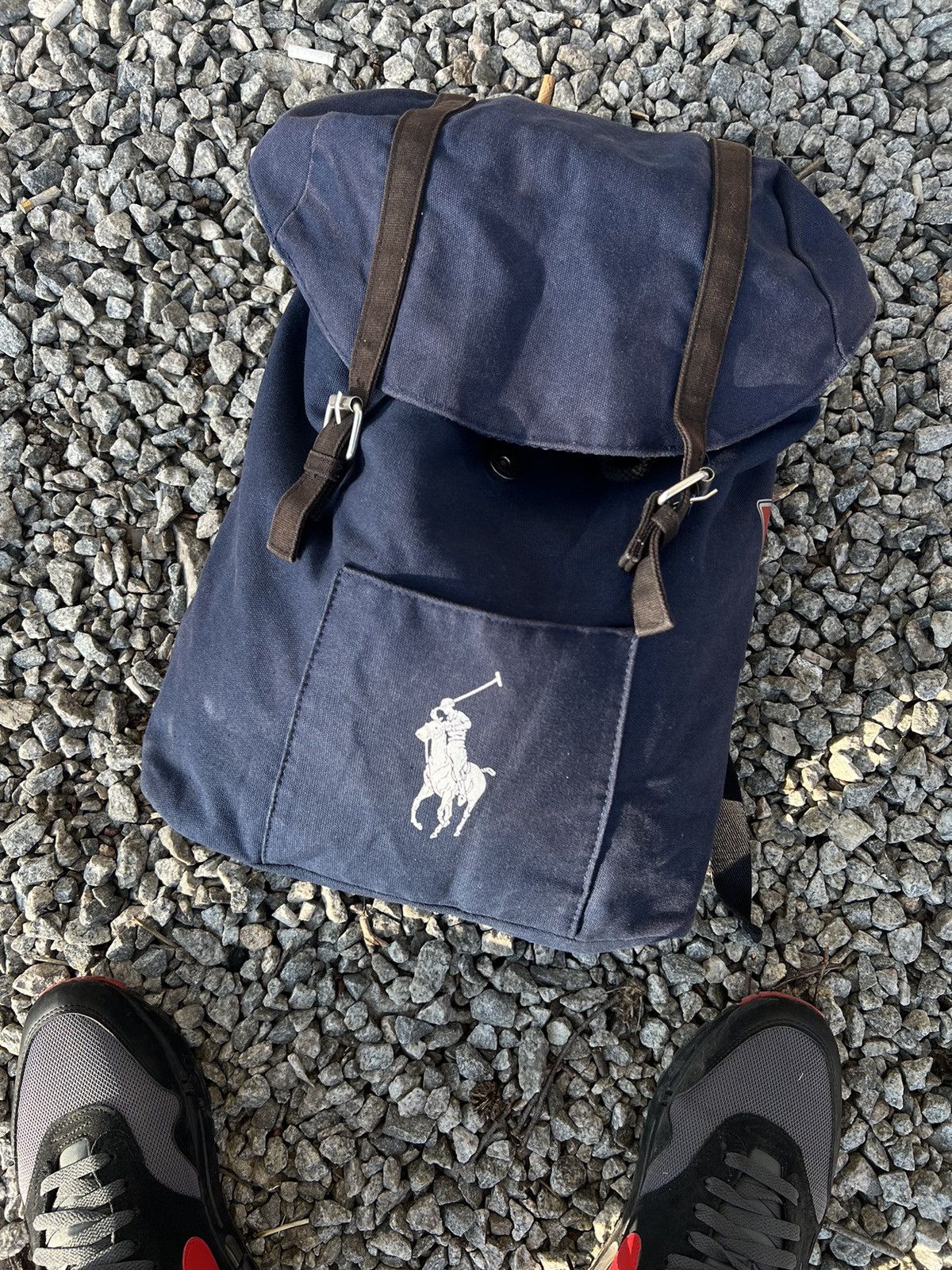 Polo Ralph Lauren × Vintage VERY RARE POLO RALPH LAUREN DESIGNER BAG PACK RETRO Y2K 90s Size ONE SIZE - 3 Thumbnail