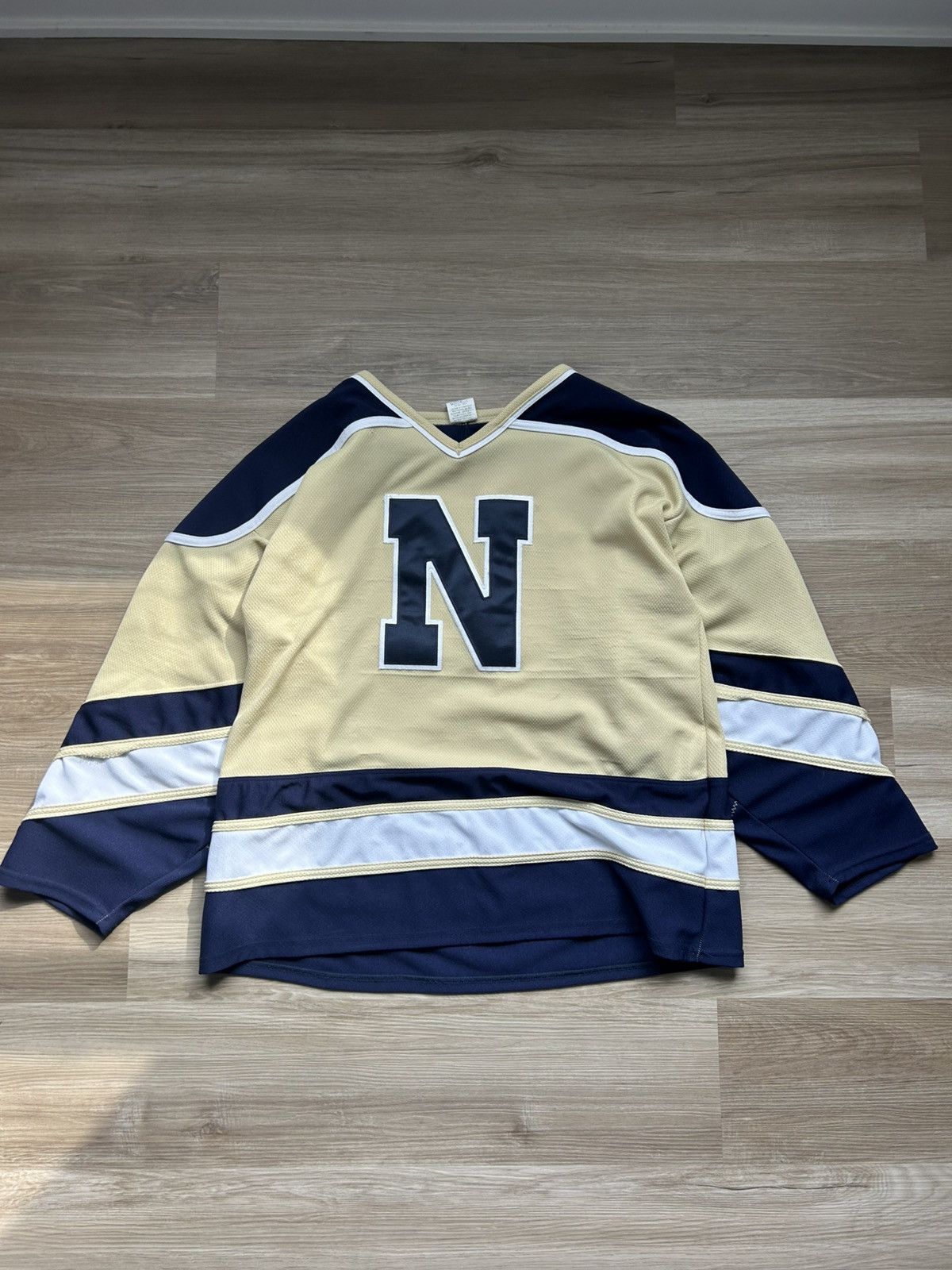 NHL Vintage Navy Hockey Jersey Size US L / EU 52-54 / 3 - 1 Thumbnail