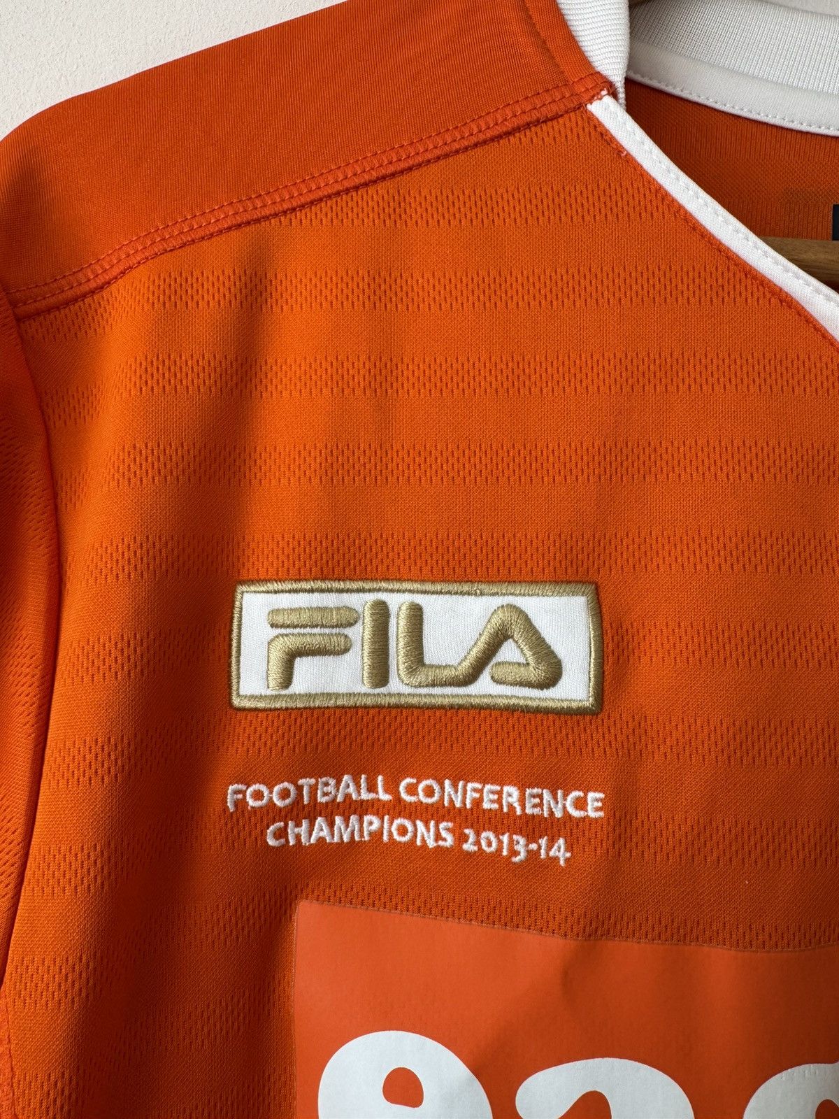 Fila McNulty #5 Luton Town 2014-2015 Home Soccer Jersey Shirt Kit Size US M / EU 48-50 / 2 - 11 Thumbnail