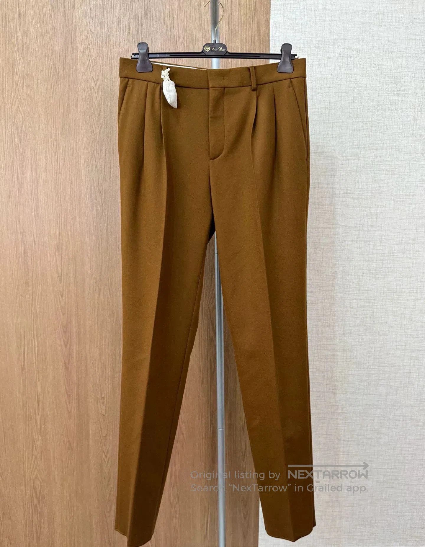 Loro Piana Loro Piana GOK Casual Pants in Camel Color. Size US 34 / EU 50 - 1 Thumbnail