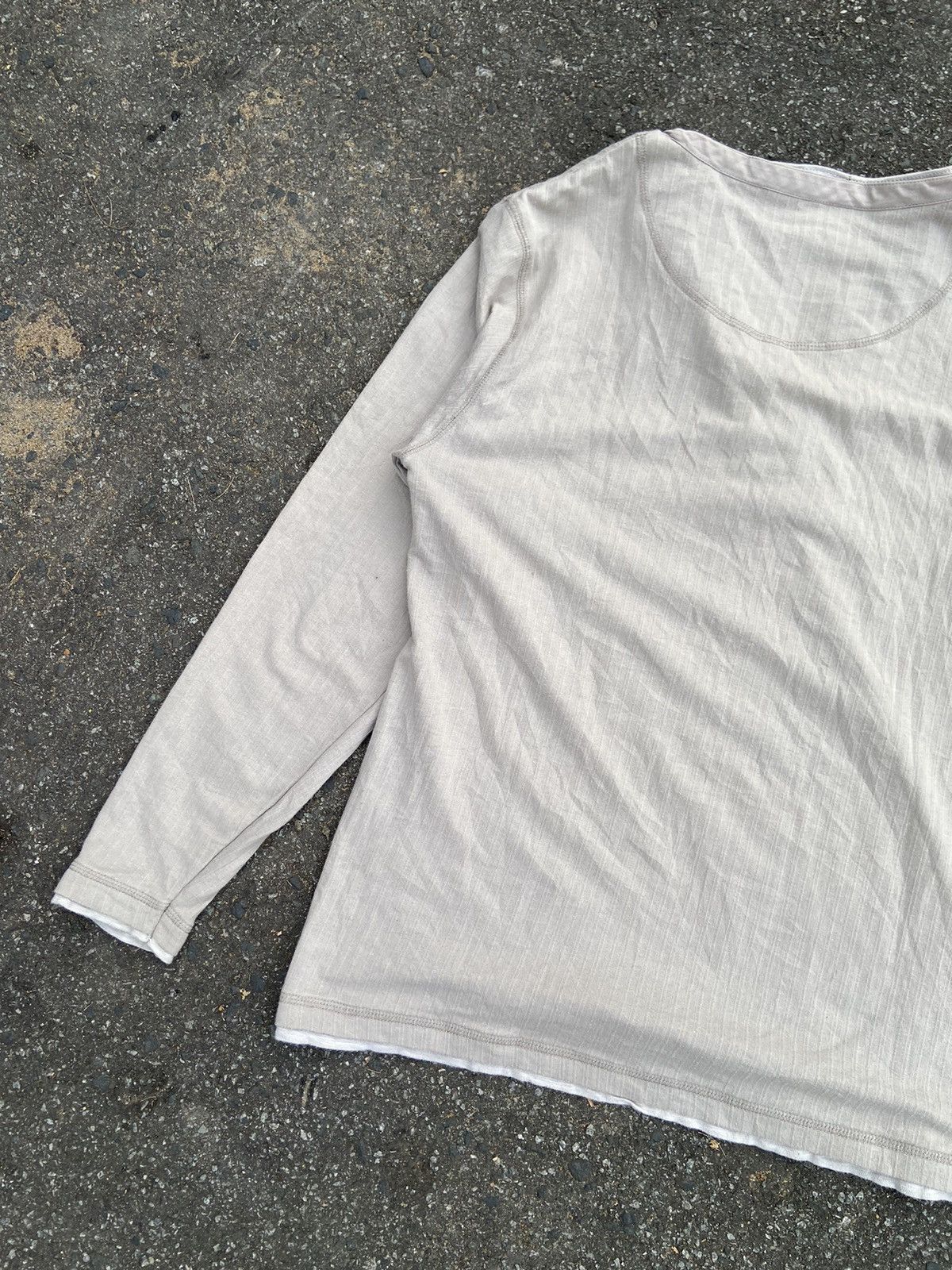 Japanese Brand DOUBLE LAYER JAPANESE LONG SLEEVE Size US XL / EU 56 / 4 - 12 Thumbnail