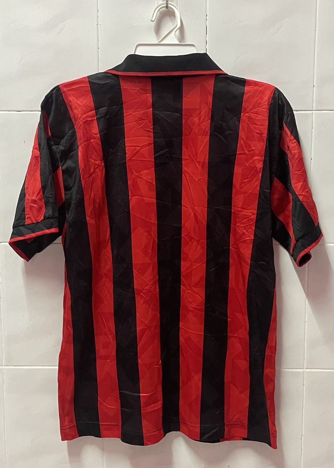 Lotto Sport × Vintage Vintage 90s AC Milan Home Jersey Lotto Motta🔥🔥 Size US M / EU 48-50 / 2 - 7 Thumbnail