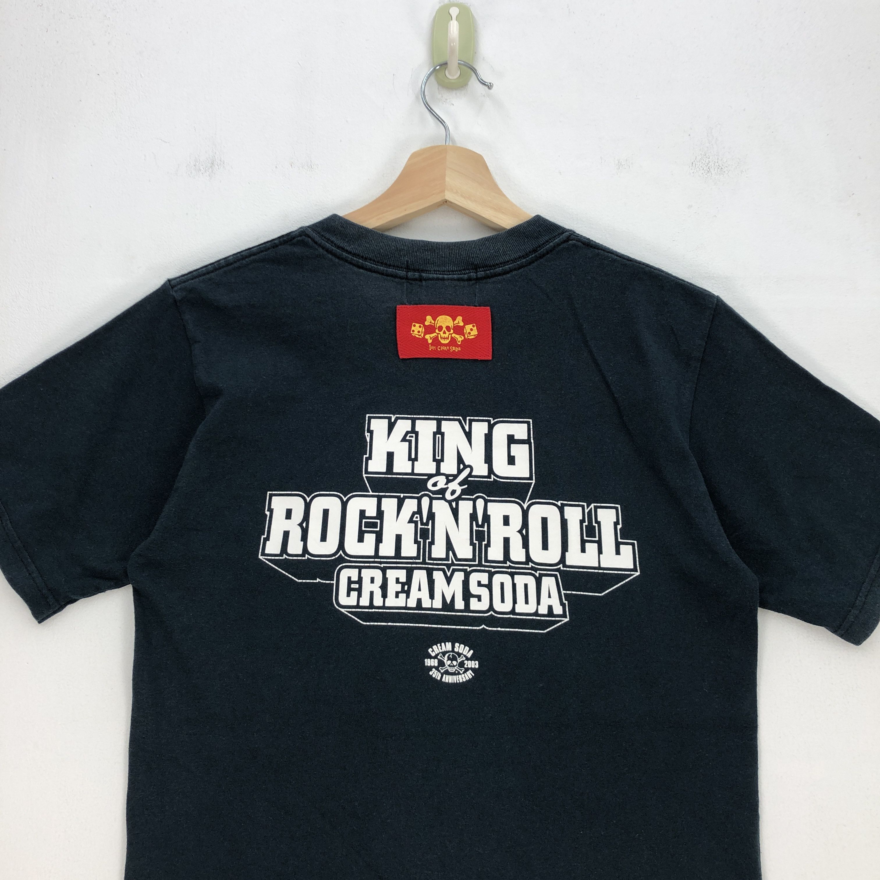 Band Tees 35th Anniversary Japanese T Shirt Skulls Cream Soda Rockin Size US XS / EU 42 / 0 - 4 Thumbnail