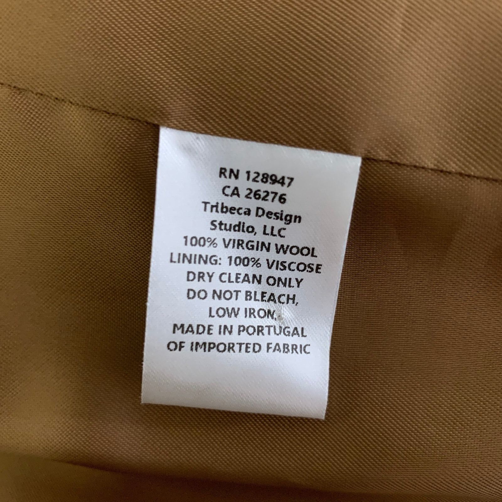 Nili Lotan NILI LOTAN Size M Tan Wool Peacoat Size M / US 6-8 / IT 42-44 - 6 Thumbnail