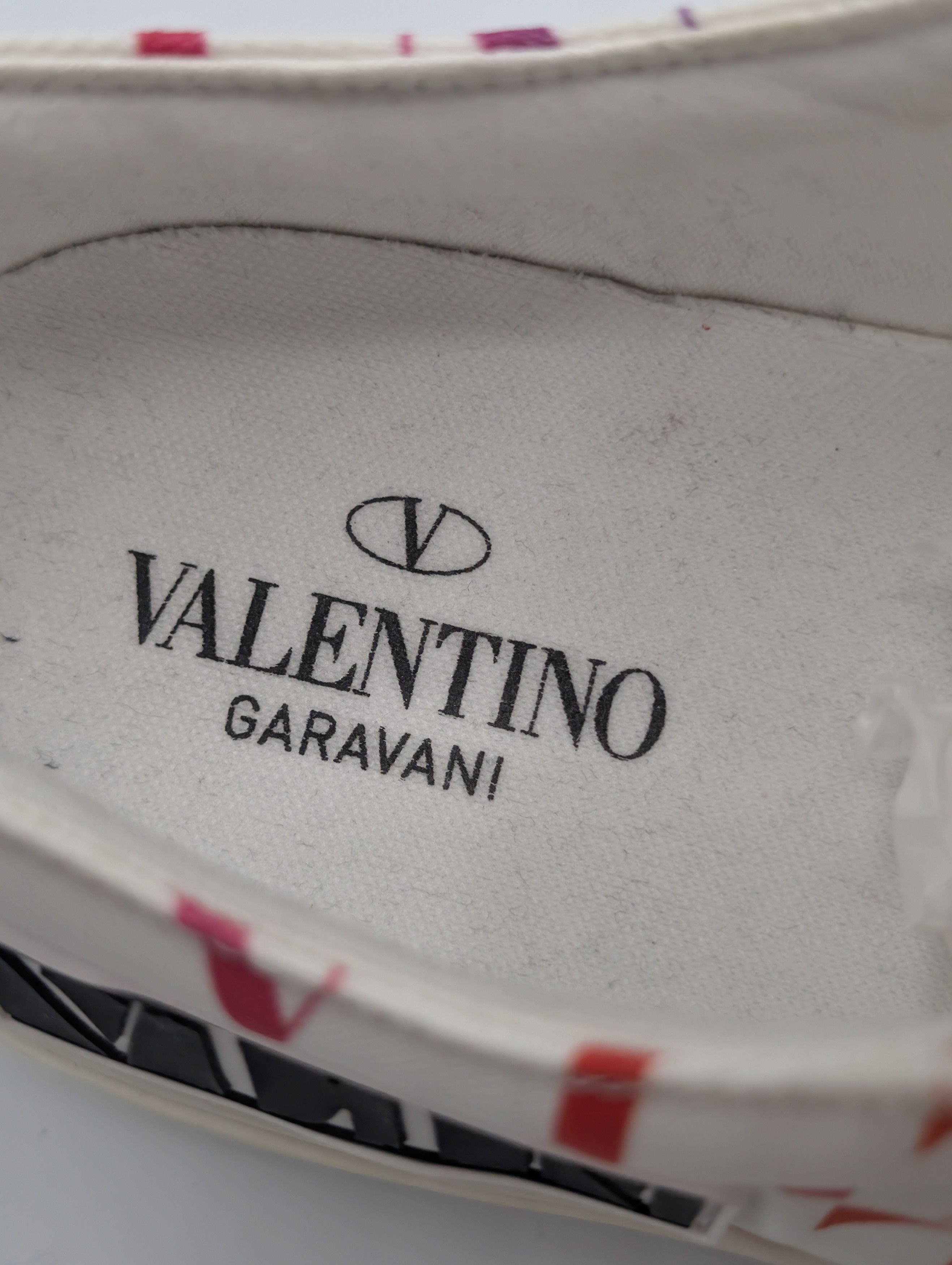 Valentino Valentino White Rainbow Giggies VLTN Sneakers Men Size 43 Size US 10 / EU 43 - 8 Thumbnail