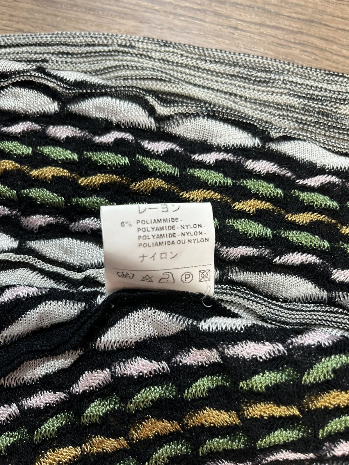 Missoni × Vintage Missoni Multicoloured Cardigan Jacket Size M / US 6-8 / IT 42-44 - 9 Thumbnail