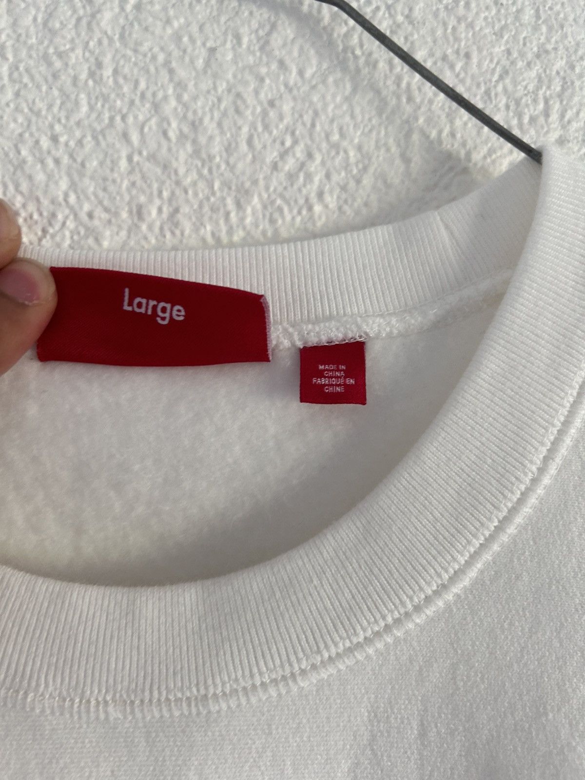 Supreme Supreme washed box logo crewneck Size US L / EU 52-54 / 3 - 4 Thumbnail