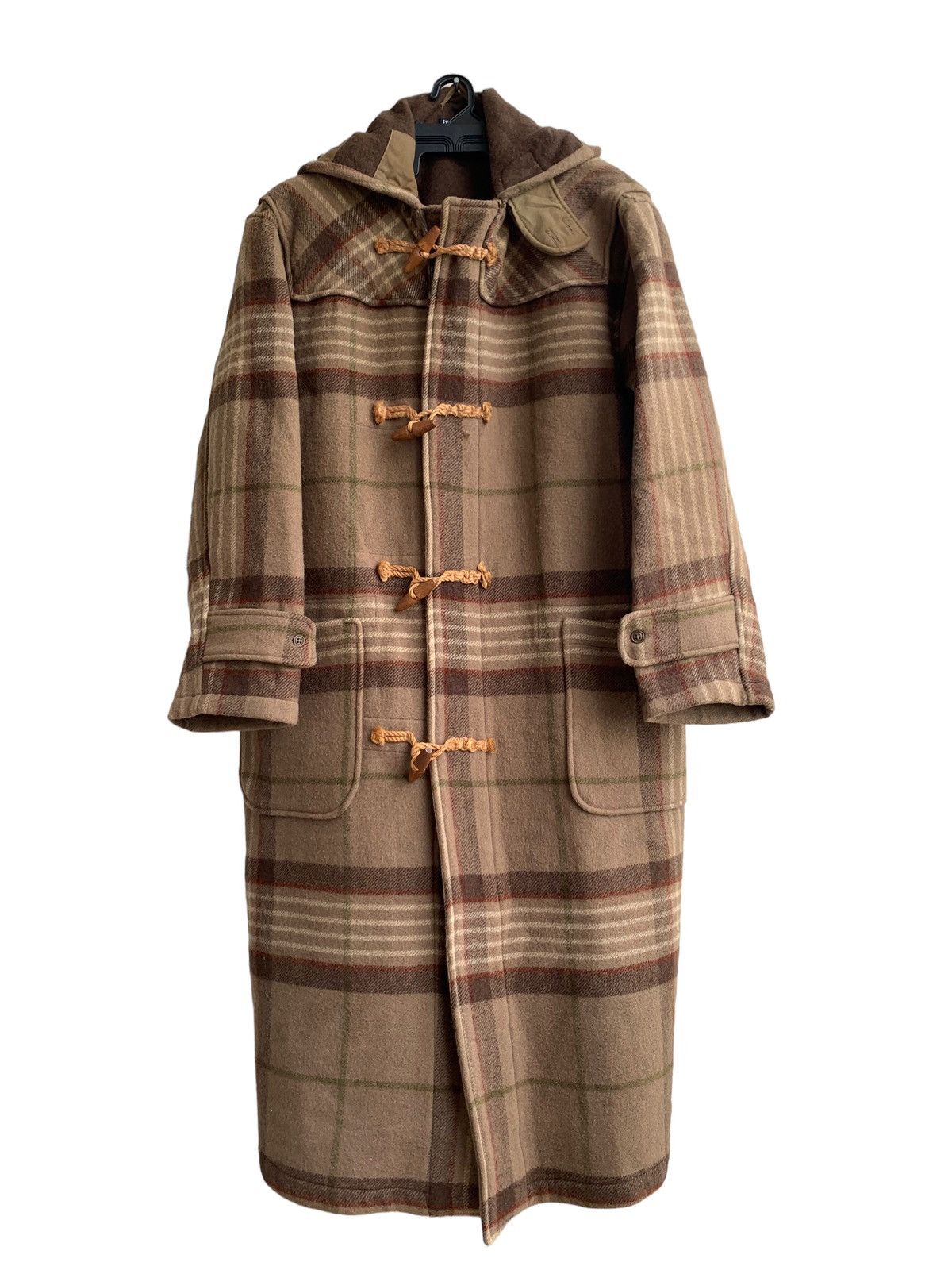 Polo Ralph Lauren Ralph Lauren Calhoun Plaid Wool Blend Duffer LongCoat Size US M / EU 48-50 / 2 - 1 Thumbnail