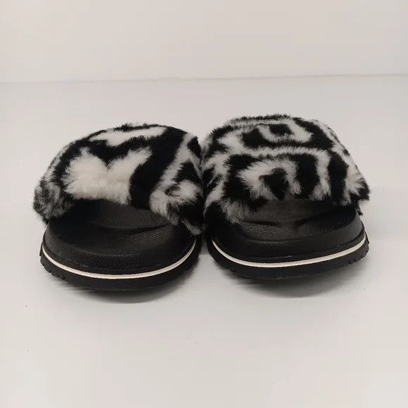 Marc Jacobs Marc Jacobs Women's "The Monogram Teddy Slide" - EU40/US10 Size US 10 / IT 40 - 4 Thumbnail