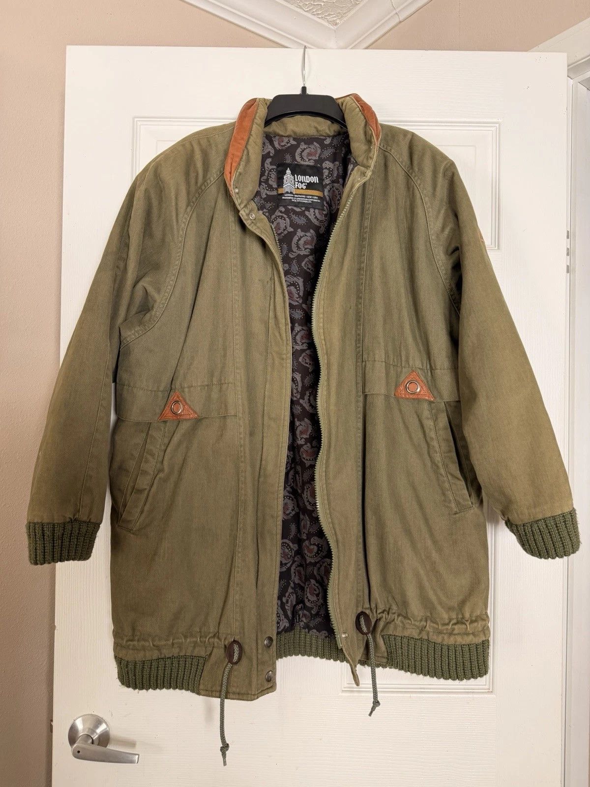 London Fog Vintage Parka/Military Jacket Unisex Women’s Regular 10 Size L / US 10 / IT 46 - 1 Thumbnail