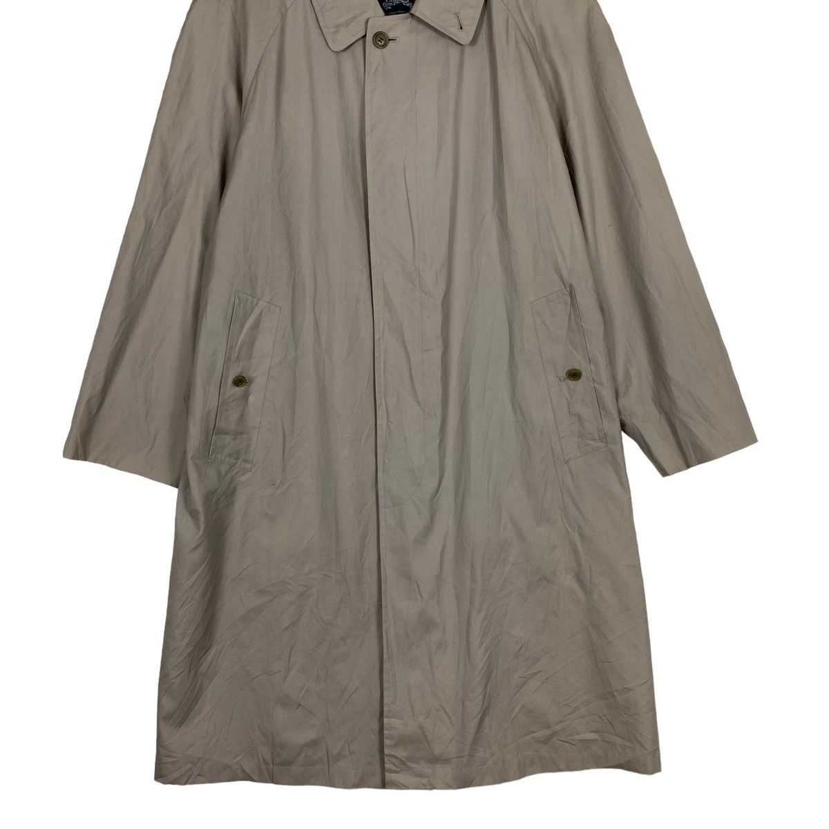 Burberry × Vintage 💥80s BURBERRYS PRORSUMS TRENCH LONG COAT JACKET Size US L / EU 52-54 / 3 - 5 Thumbnail