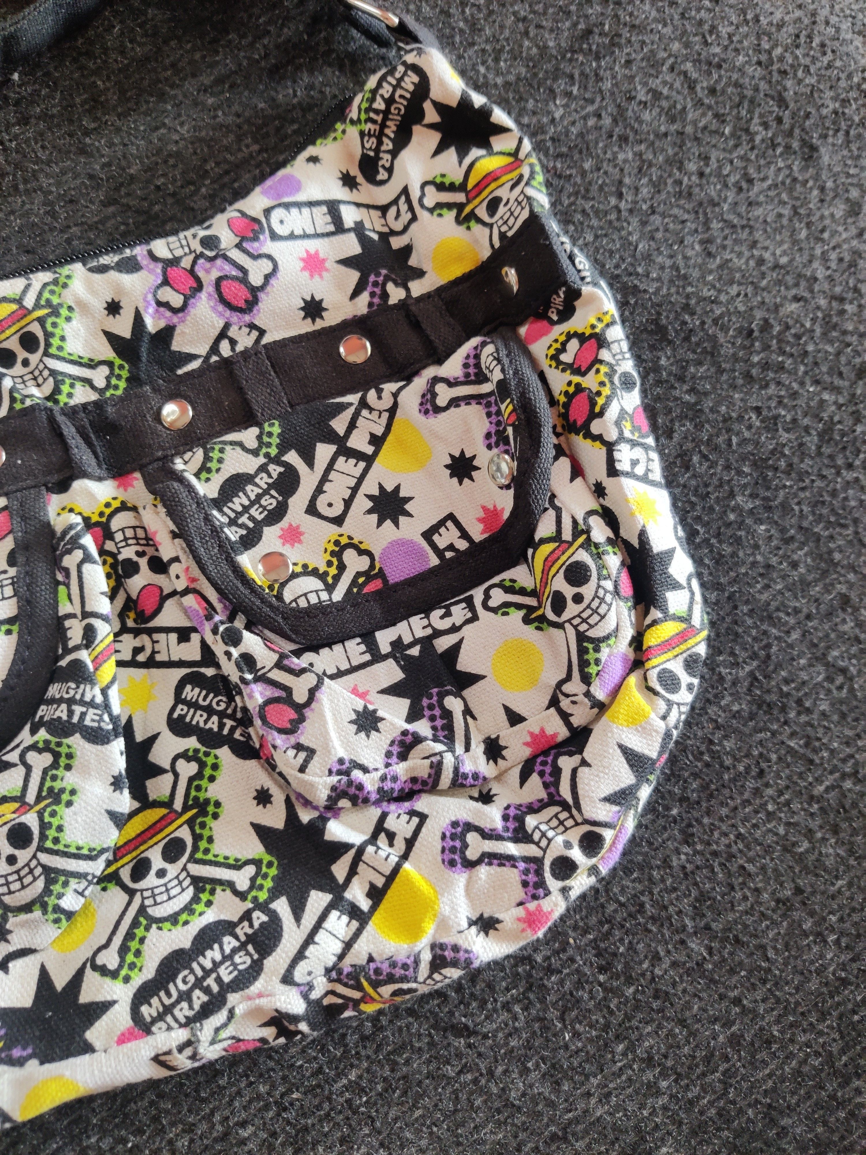 One Piece Vintage One Piece AOP Anime Sling Bag Size ONE SIZE - 2 Thumbnail