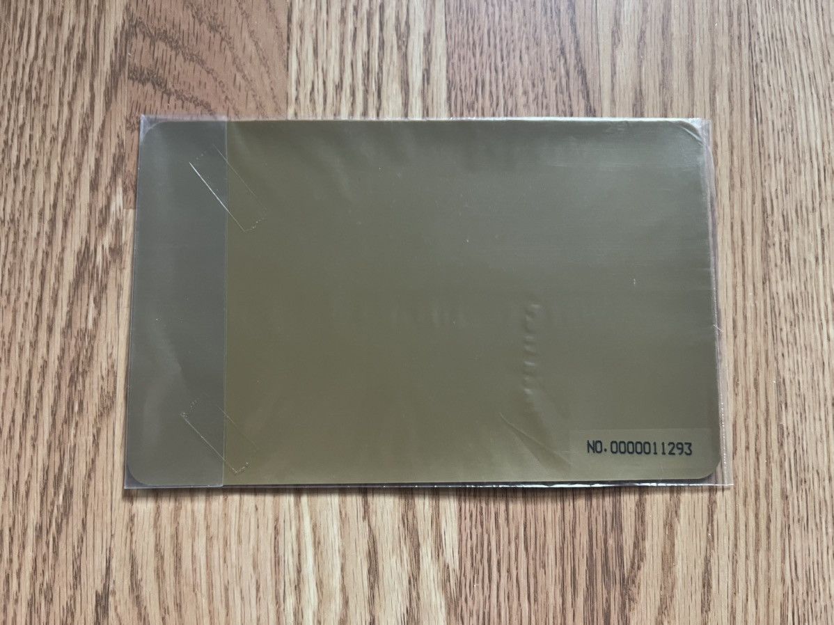 Bape Bape Gold Members Exclusive Mouse Pad Size ONE SIZE - 2 Thumbnail